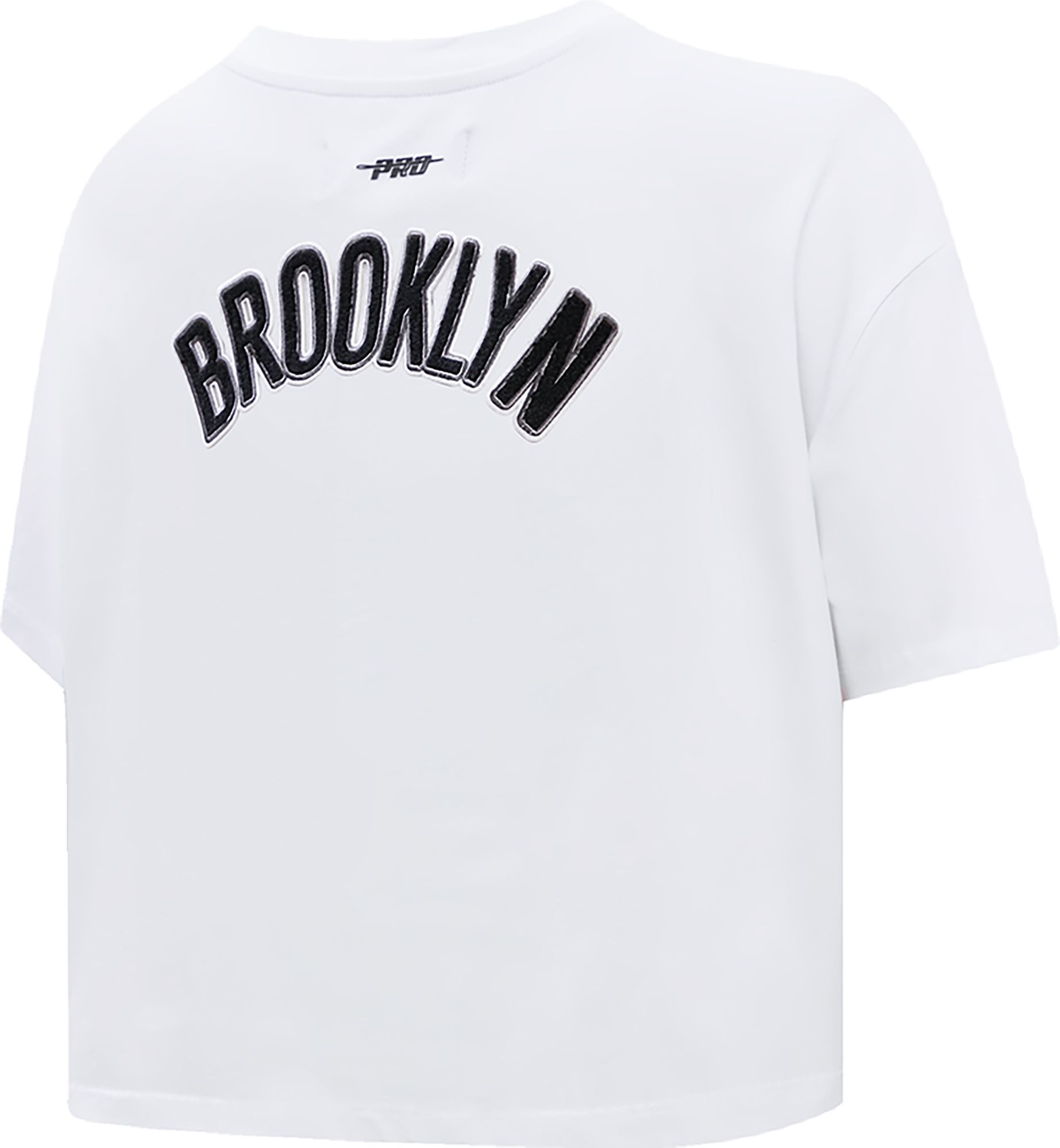 Pro Standard Women's Brooklyn Nets White Boxy T-Shirt product image