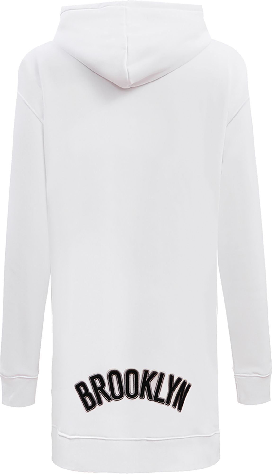 Pro Standard Women's Brooklyn Nets White Hooded Dress product image