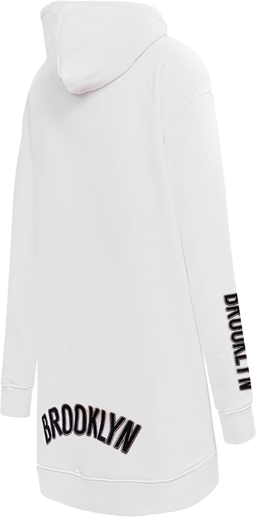 Pro Standard Women's Brooklyn Nets White Hooded Dress product image