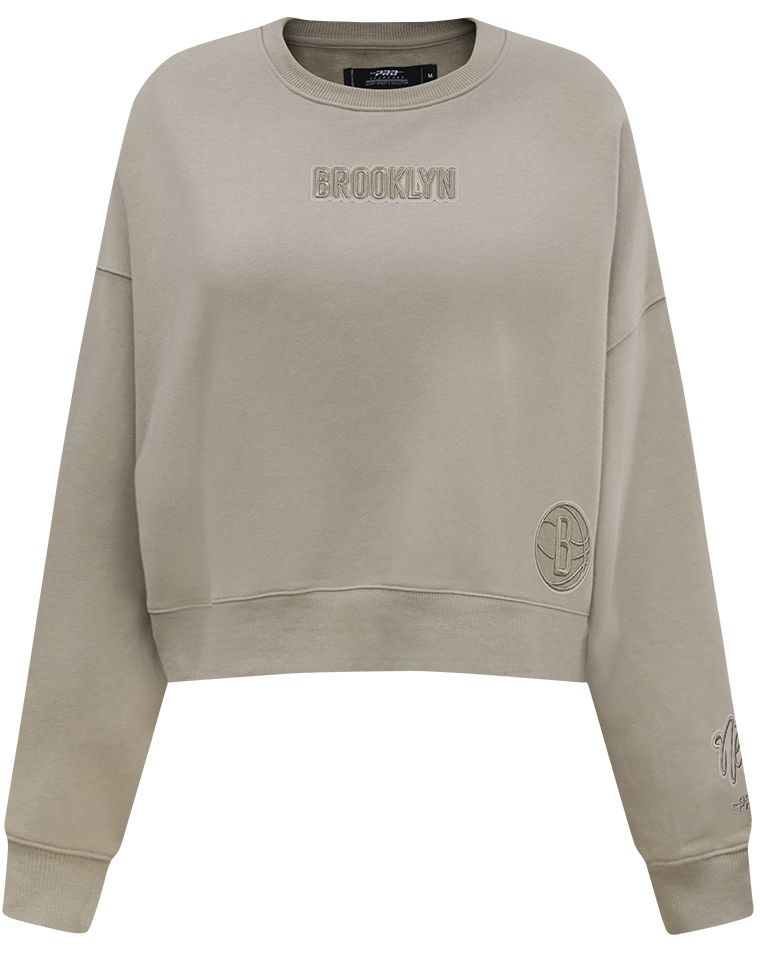 Pro Standard Women's Brooklyn Nets Wingpsan Crewneck Sweatshirt product image