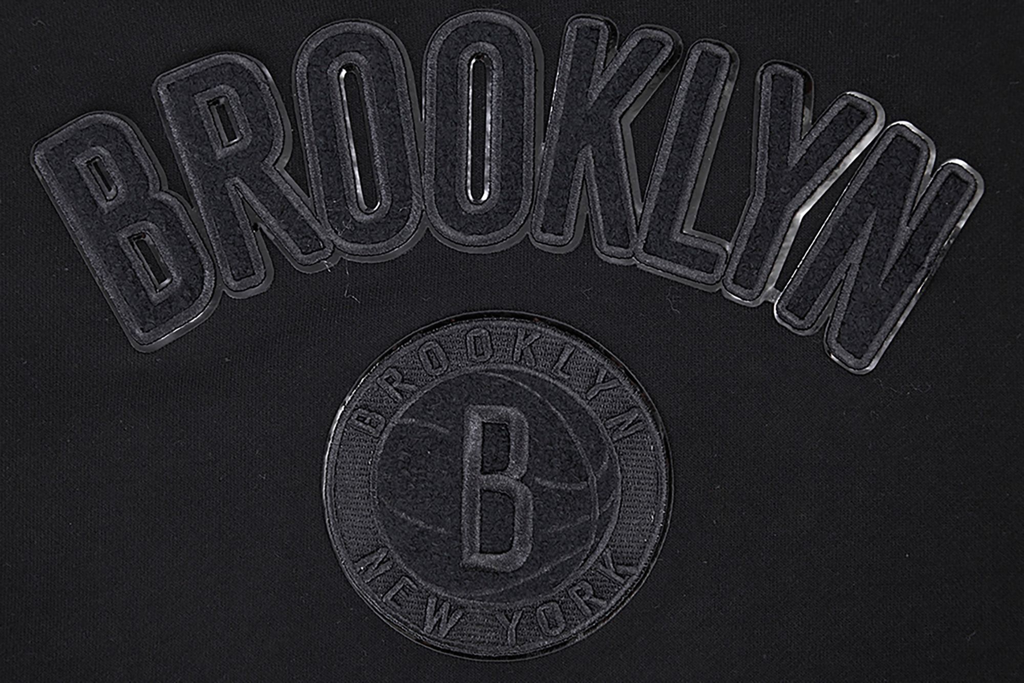 Pro Standard Women's Brooklyn Nets Black Fleece Pullover Hoodie product image