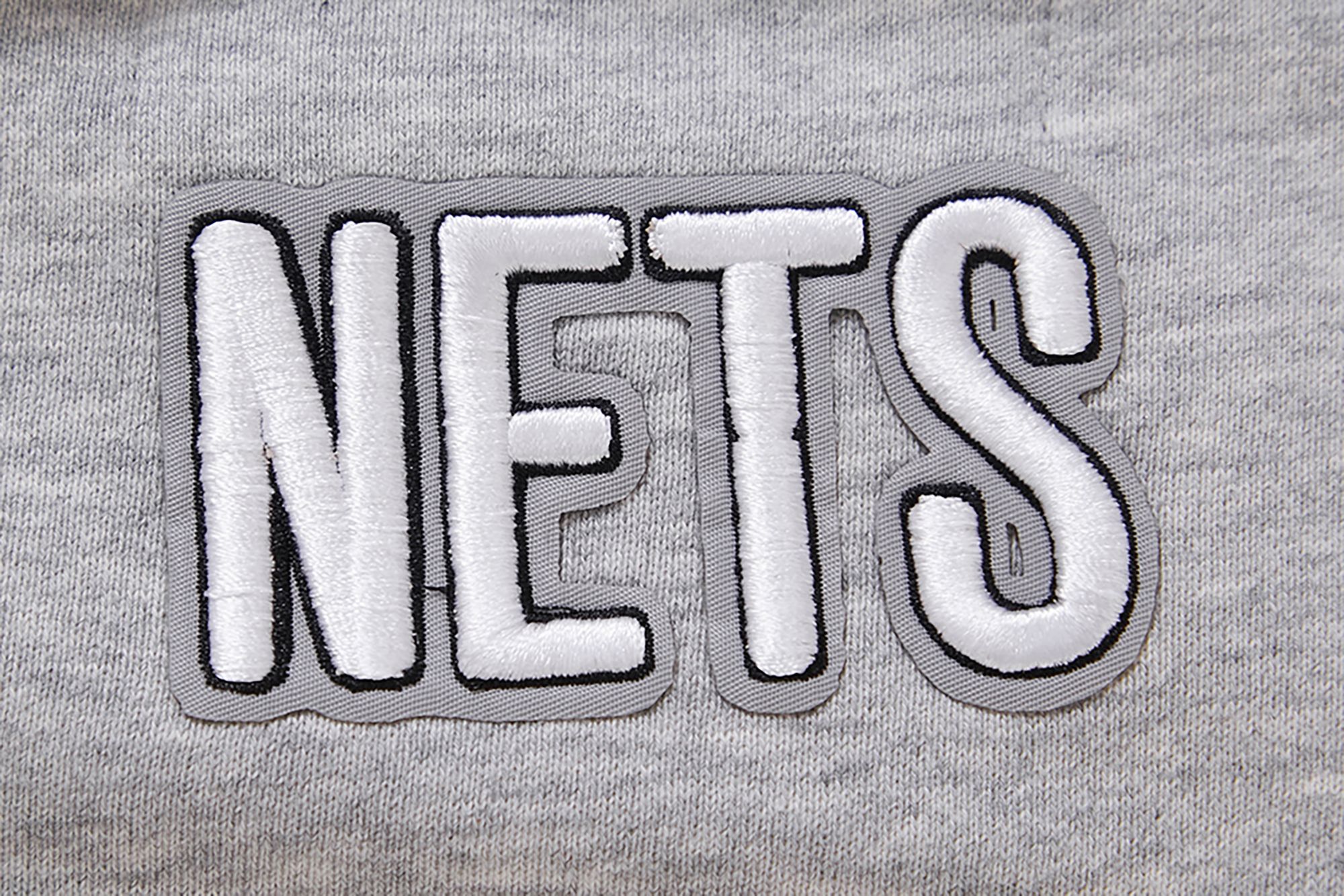 Pro Standard Women's Brooklyn Nets Grey Fleece Crewneck Sweater product image