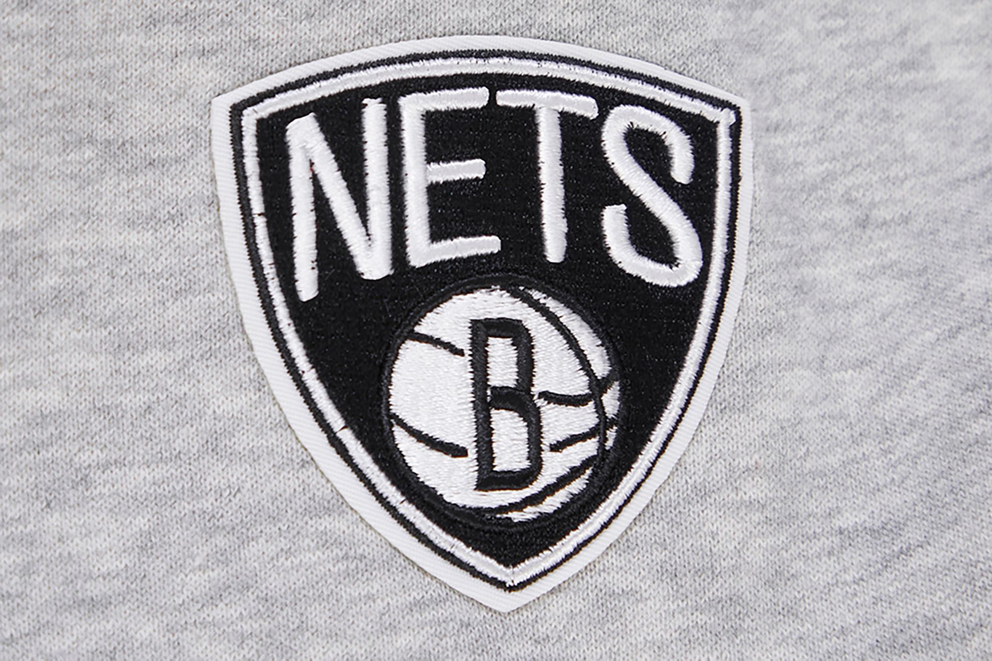 Pro Standard Women's Brooklyn Nets Grey Fleece Crewneck Sweater product image