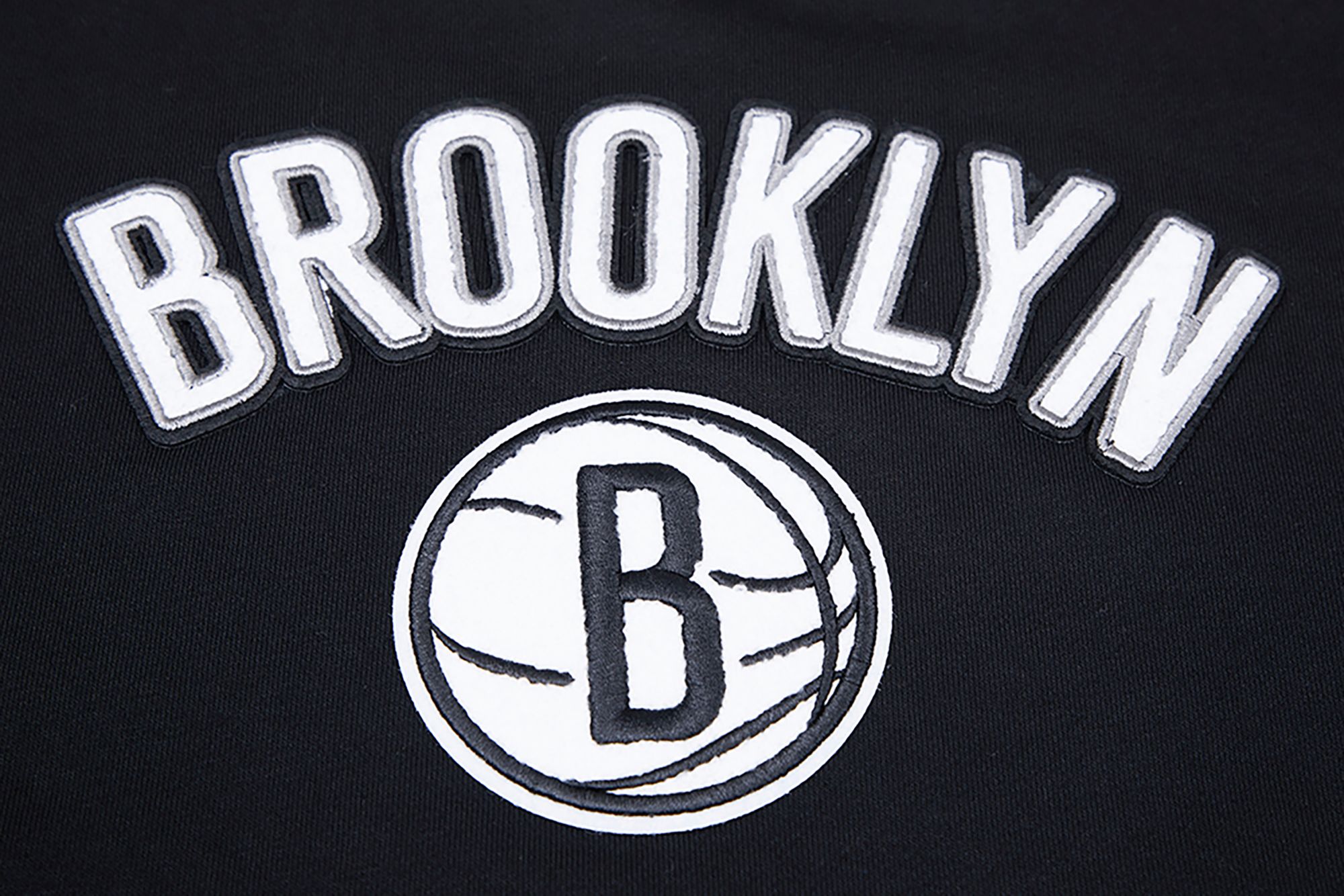 Pro Standard Women's Brooklyn Nets Black Fleece Pullover Hoodie product image