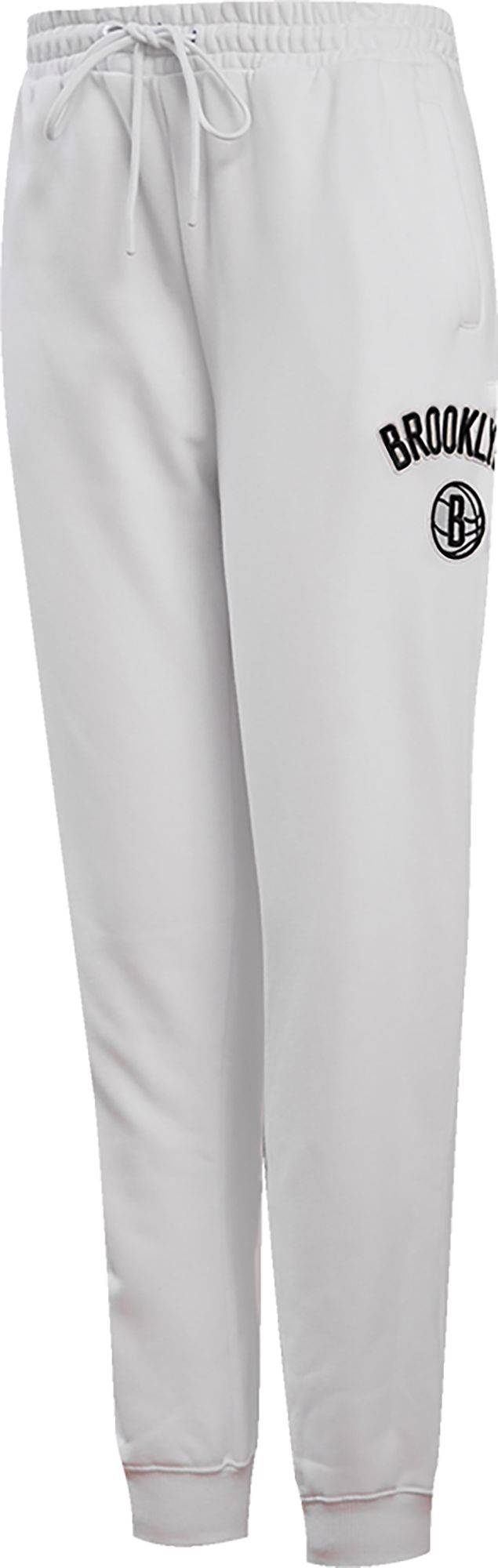 Pro Standard Women's Brooklyn Nets White Fleece Sweatpants product image