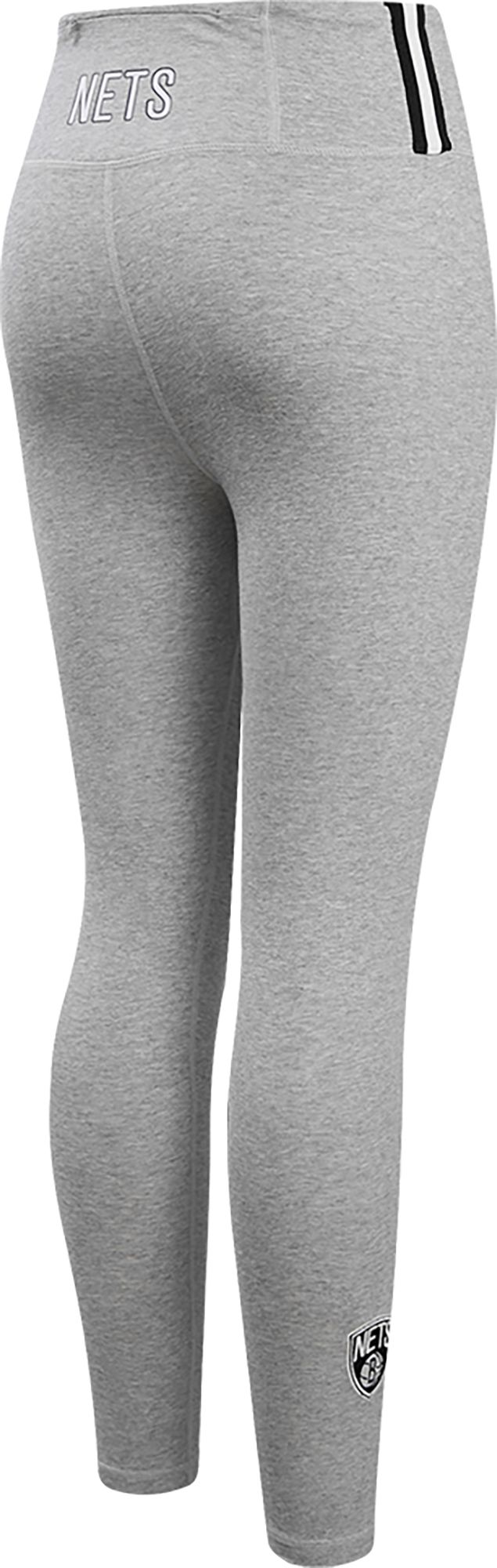 Pro Standard Women's Brooklyn Nets Grey Jersey Leggings product image