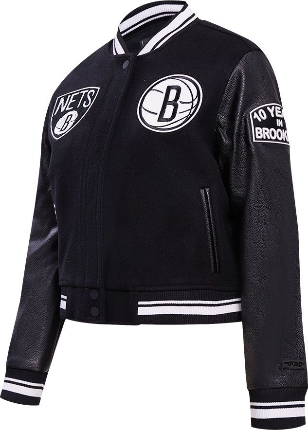 Pro Standard Women's Brooklyn Nets Varsity Jacket product image