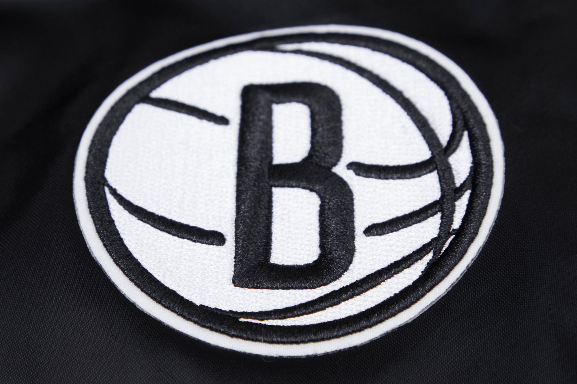 Pro Standard Women's Brooklyn Nets Black Classic Satin Jacket product image