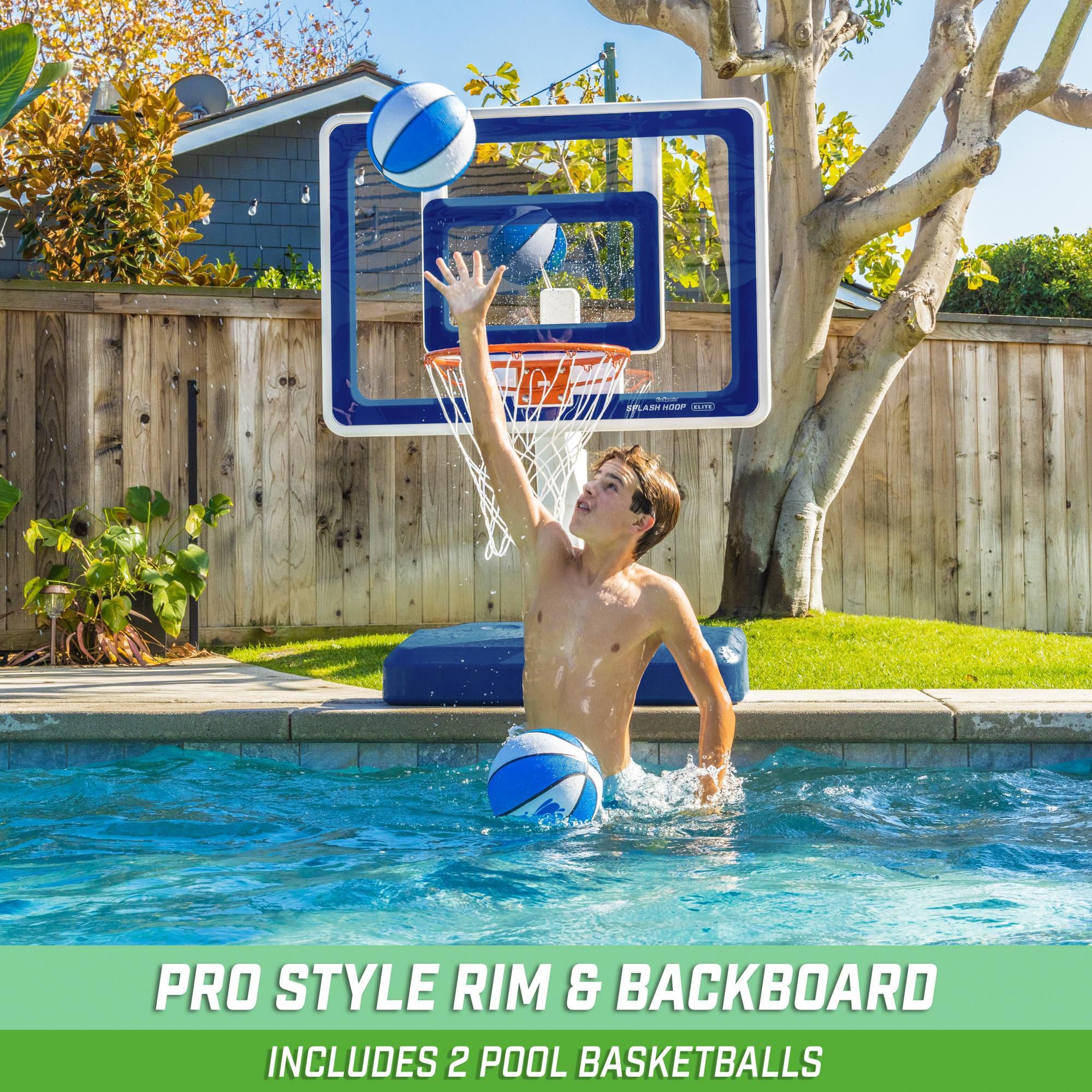 GoSports SplashHoop Pool Basketball Elite Set product image