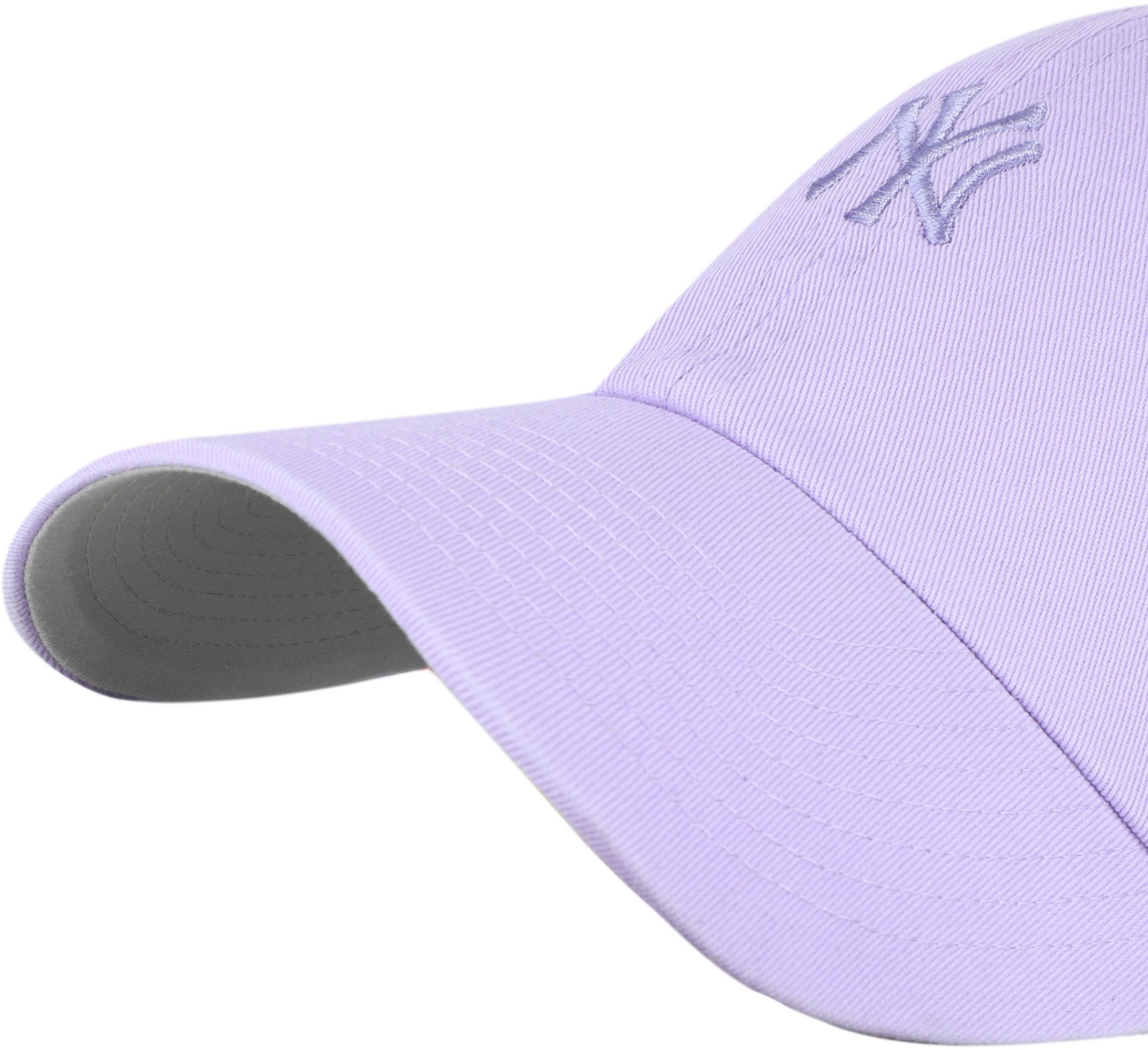 '47 Adult New York Yankees Purple Pastel Clean Up Adjustable Hat product image