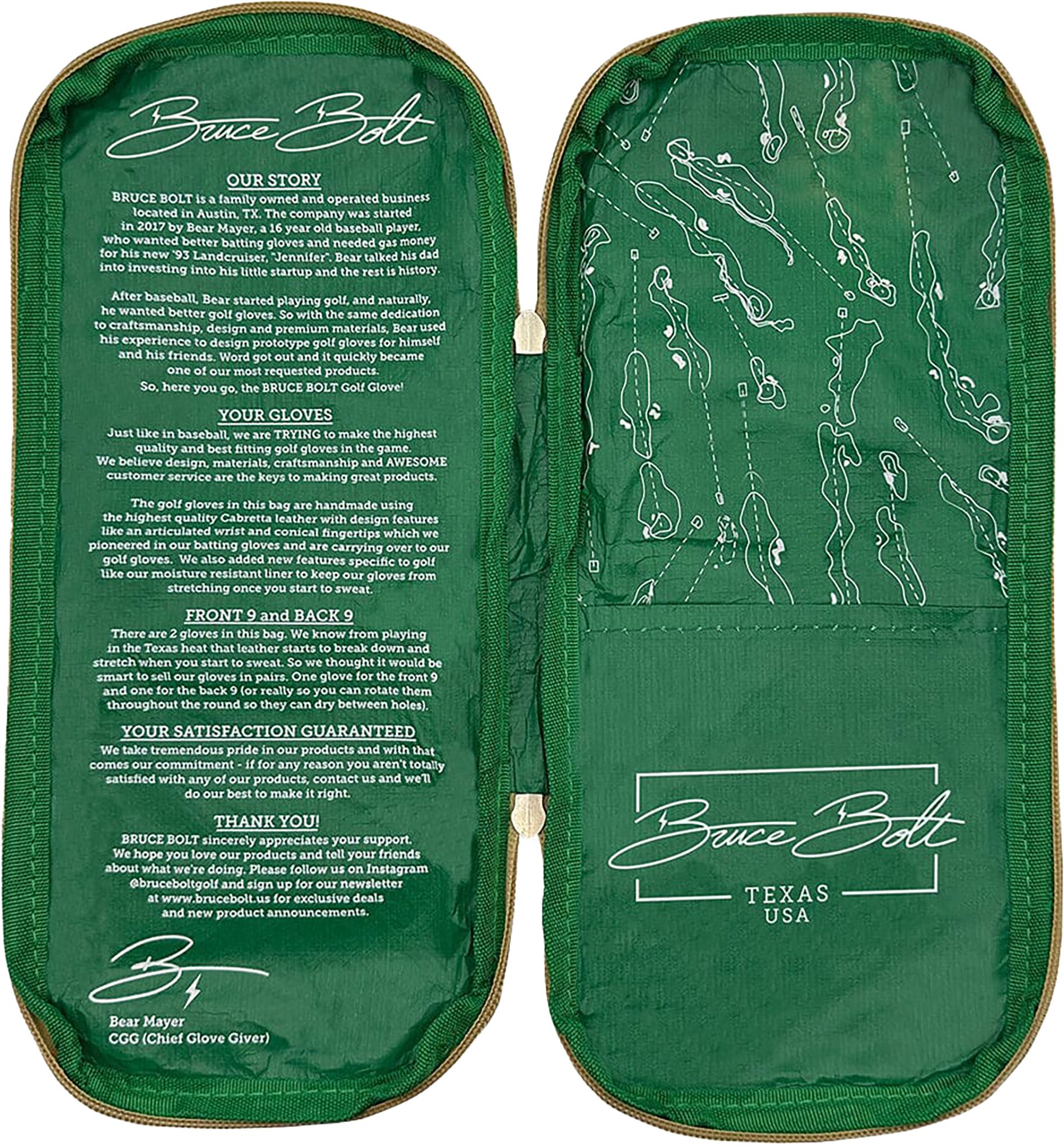 BRUCE BOLT Youth Original Series Golf Glove - 2-Pack product image