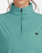 Bad Birdie Women's Long Sleeve ¼ Zip Slate Layering Golf Top product image