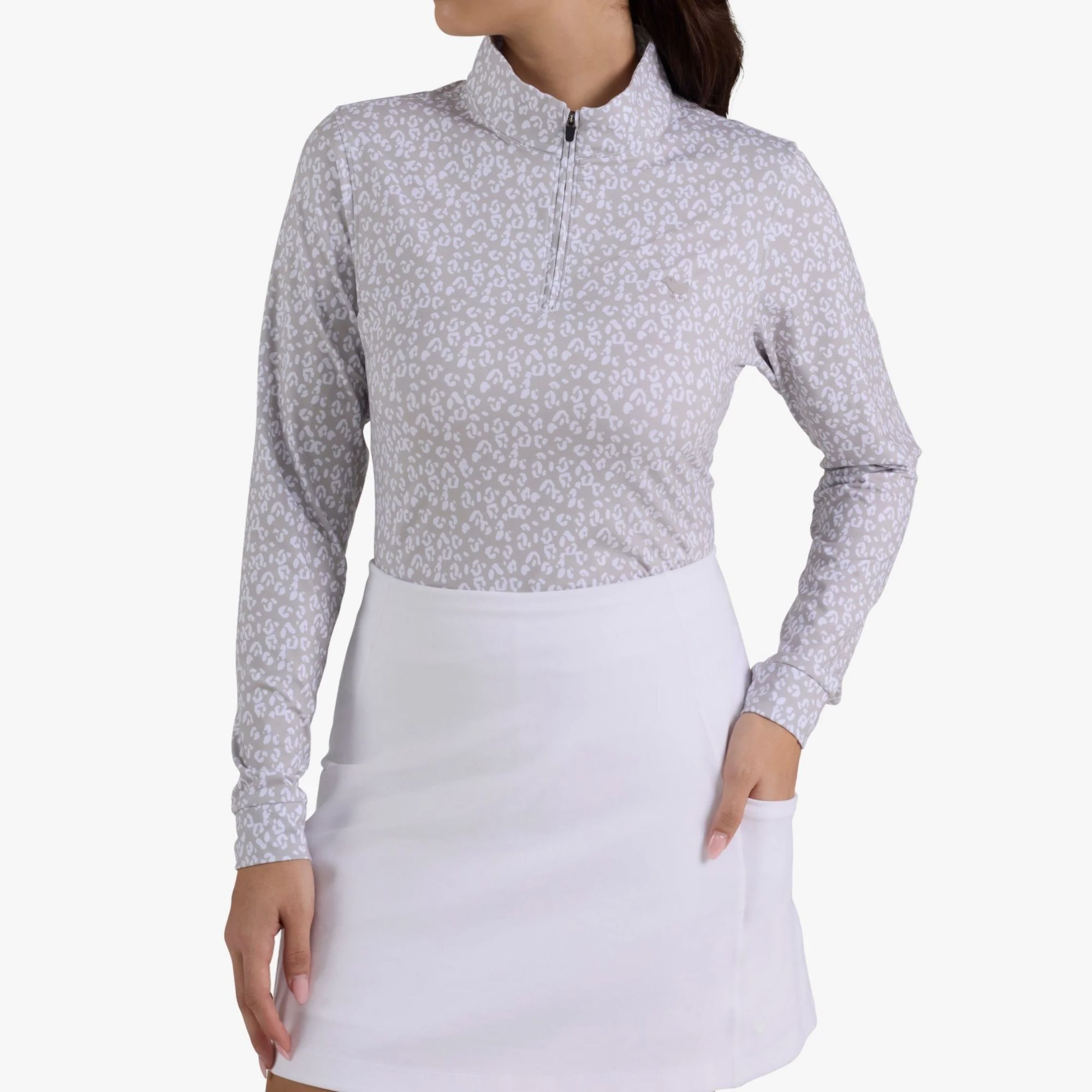 Bad Birdie Women's 1/4 Zip Layering Golf Shirt product image