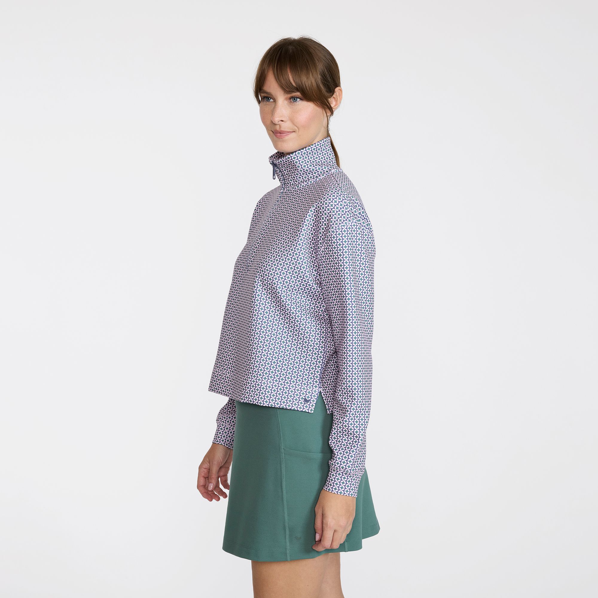 Bad Birdie Women's At Ease Golf 1/4 Zip product image