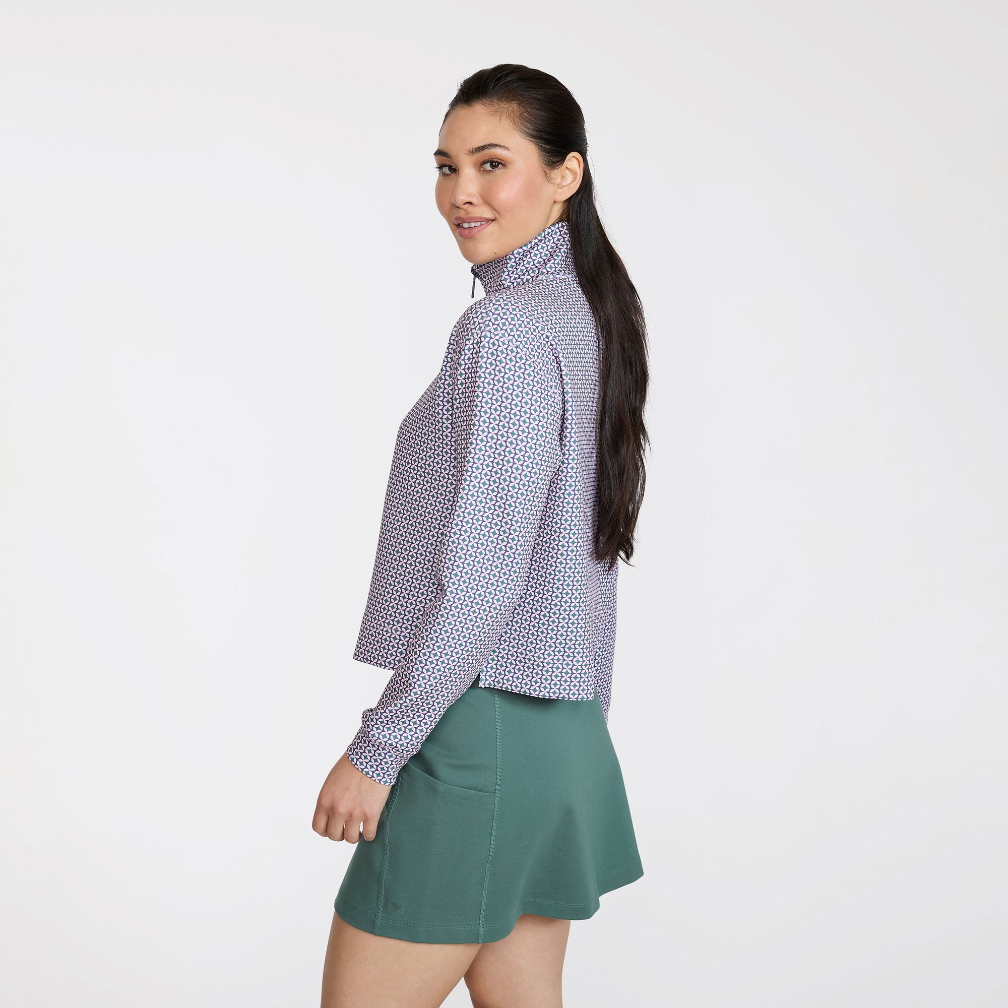 Bad Birdie Women's At Ease Golf 1/4 Zip product image