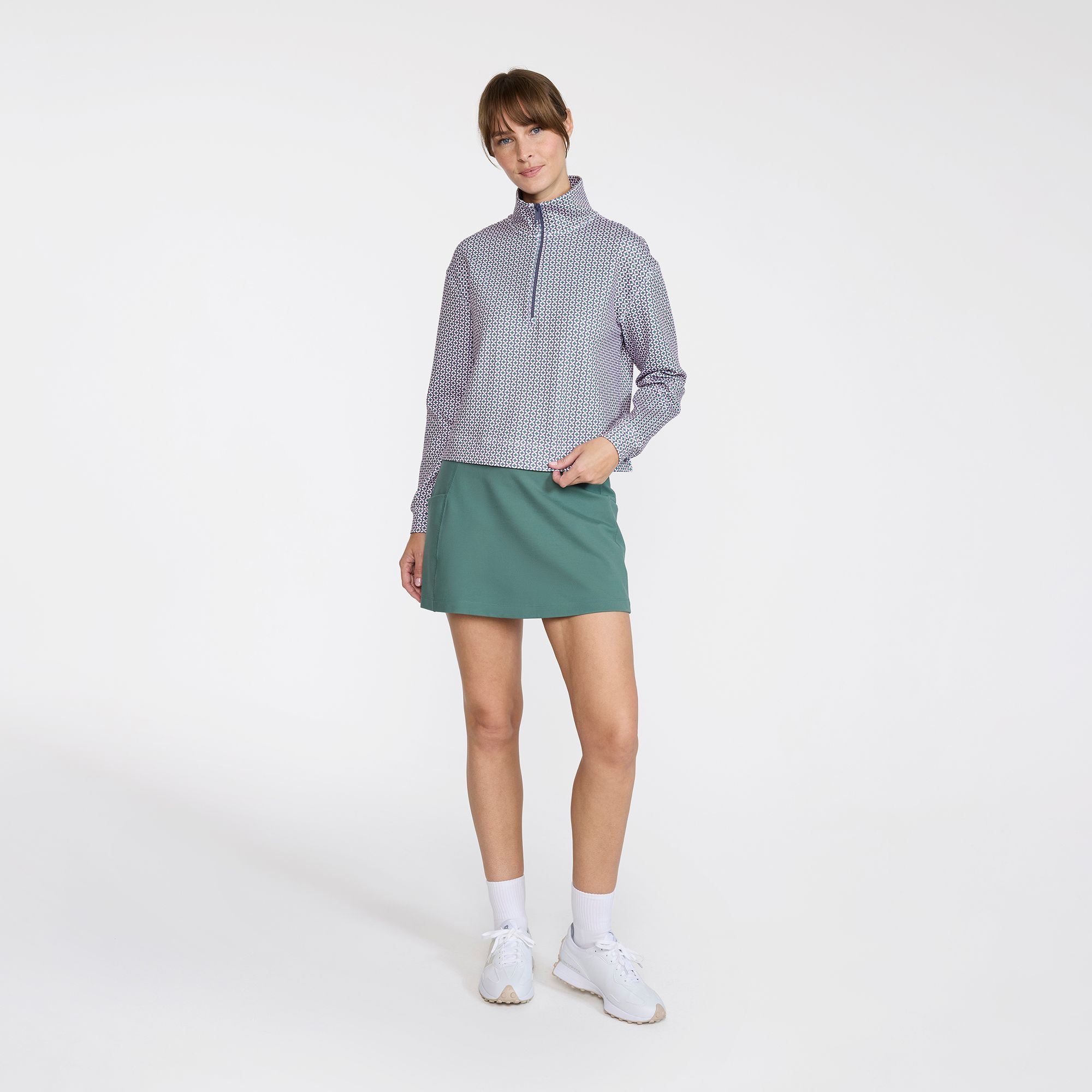 Bad Birdie Women's At Ease Golf 1/4 Zip product image