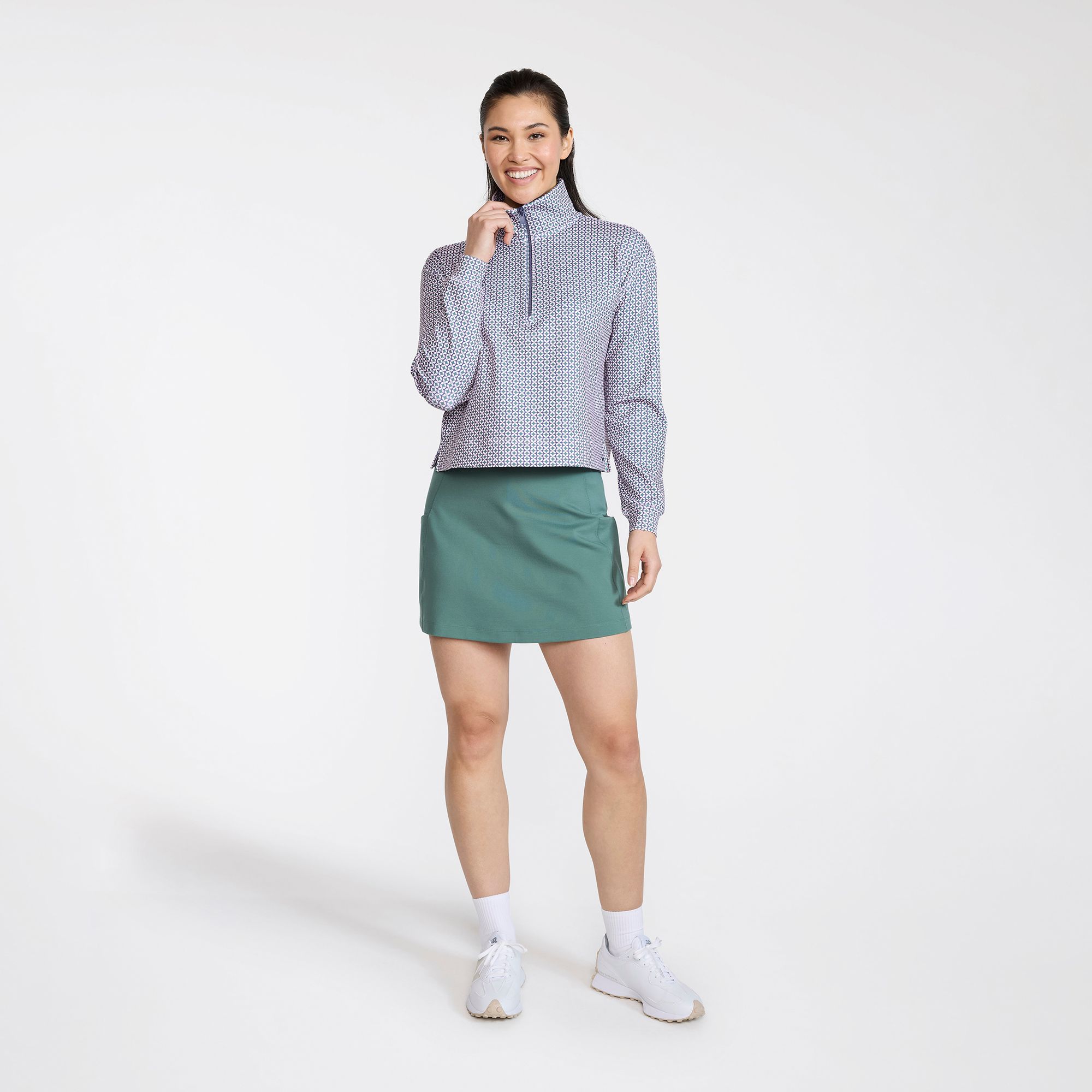 Bad Birdie Women's At Ease Golf 1/4 Zip product image