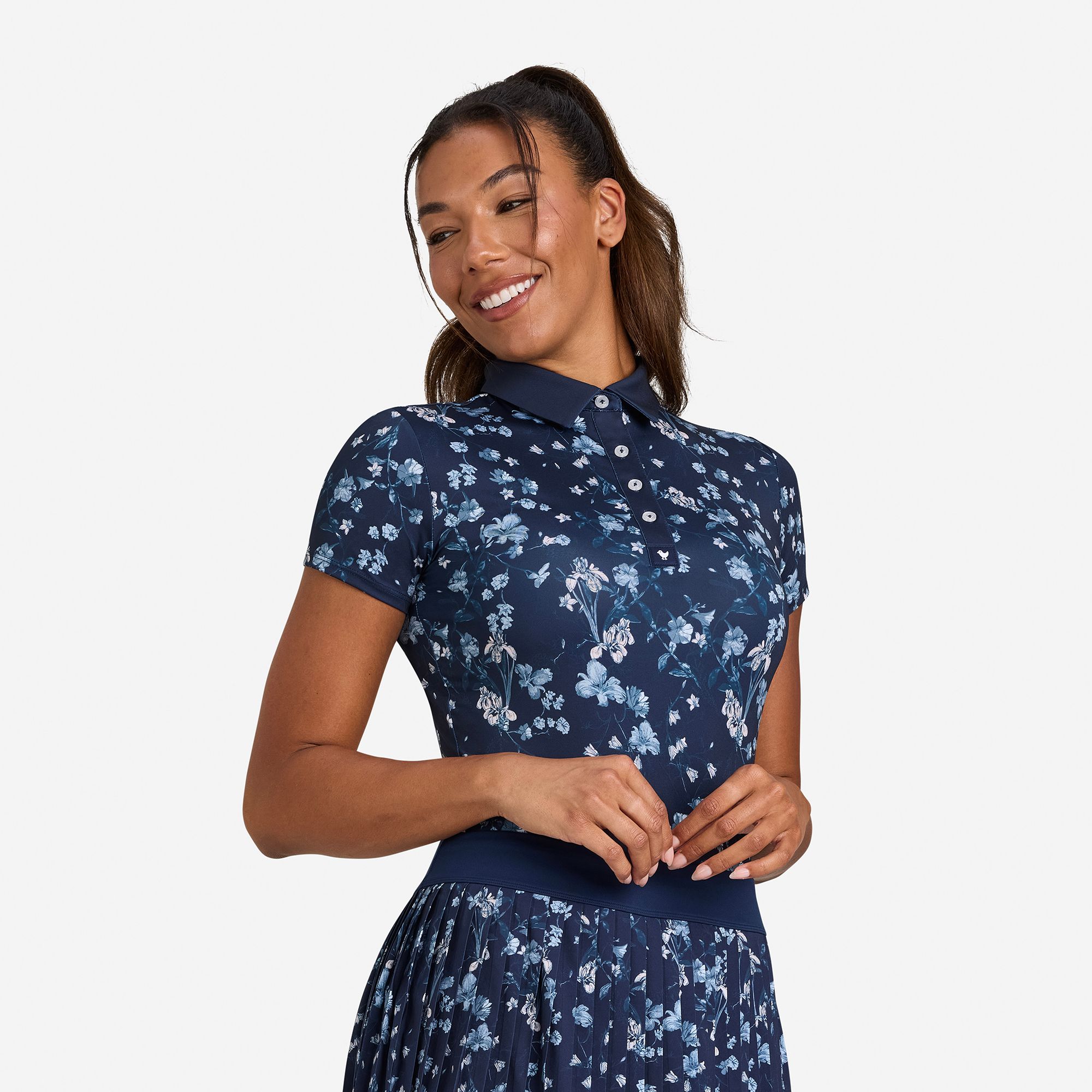 Bad Birdie Women's Short Sleeve Performance Golf Polo product image