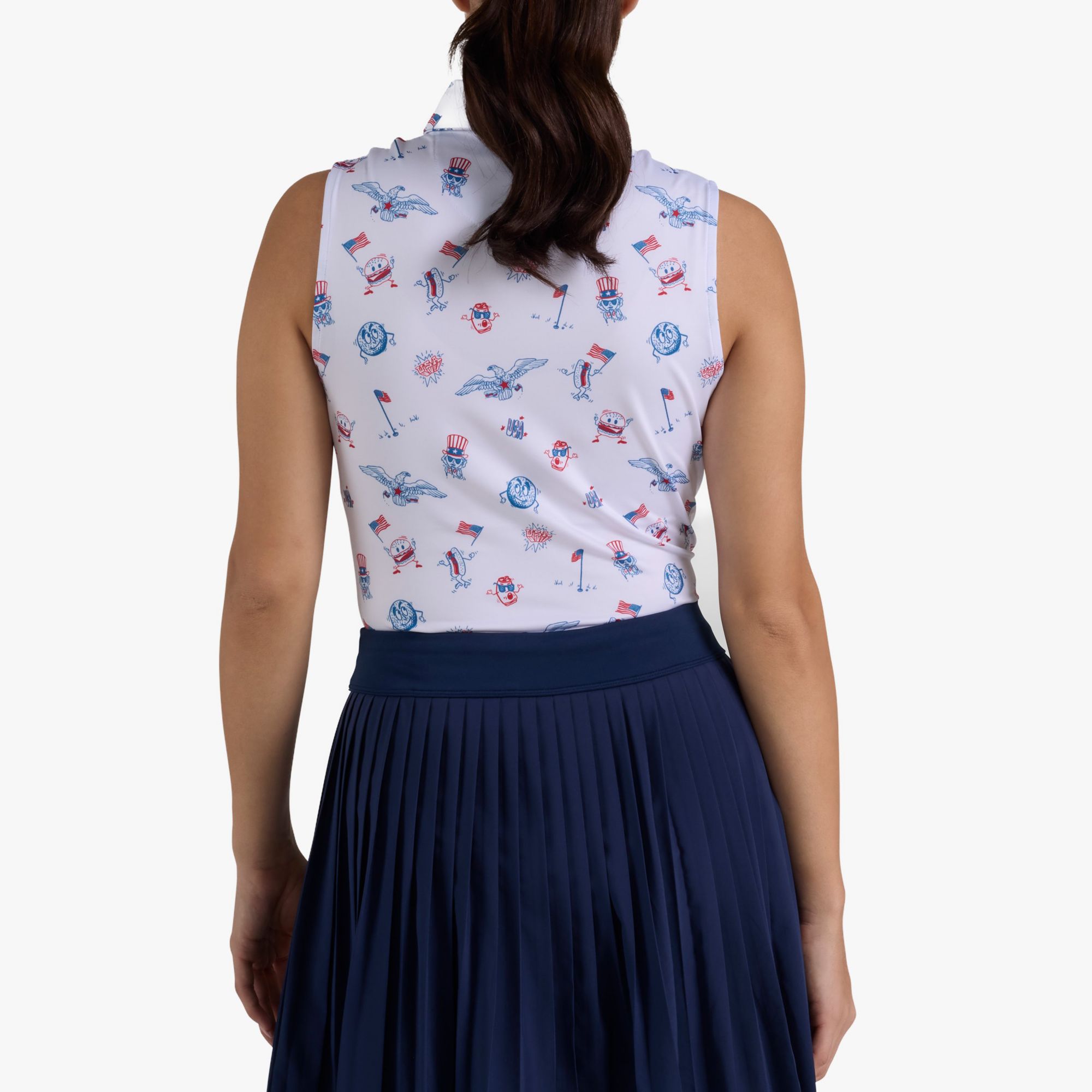 Bad Birdie Women's Sleeveless Performance Golf Polo product image