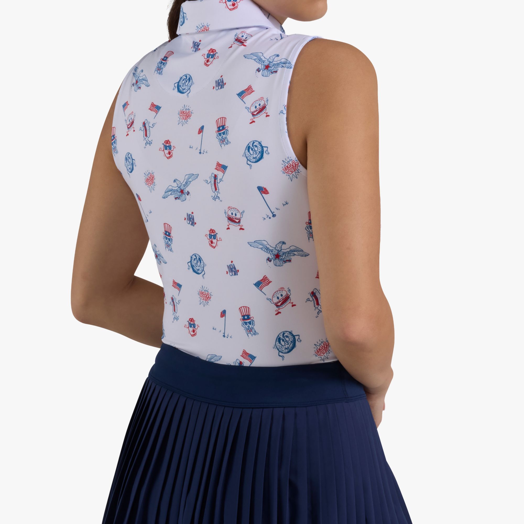 Bad Birdie Women's Sleeveless Performance Golf Polo product image