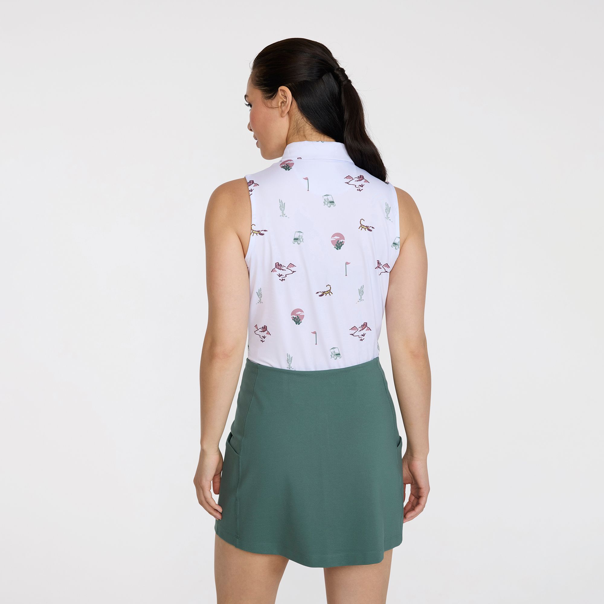 Bad Birdie Women's Sleeveless Performance Golf Polo product image