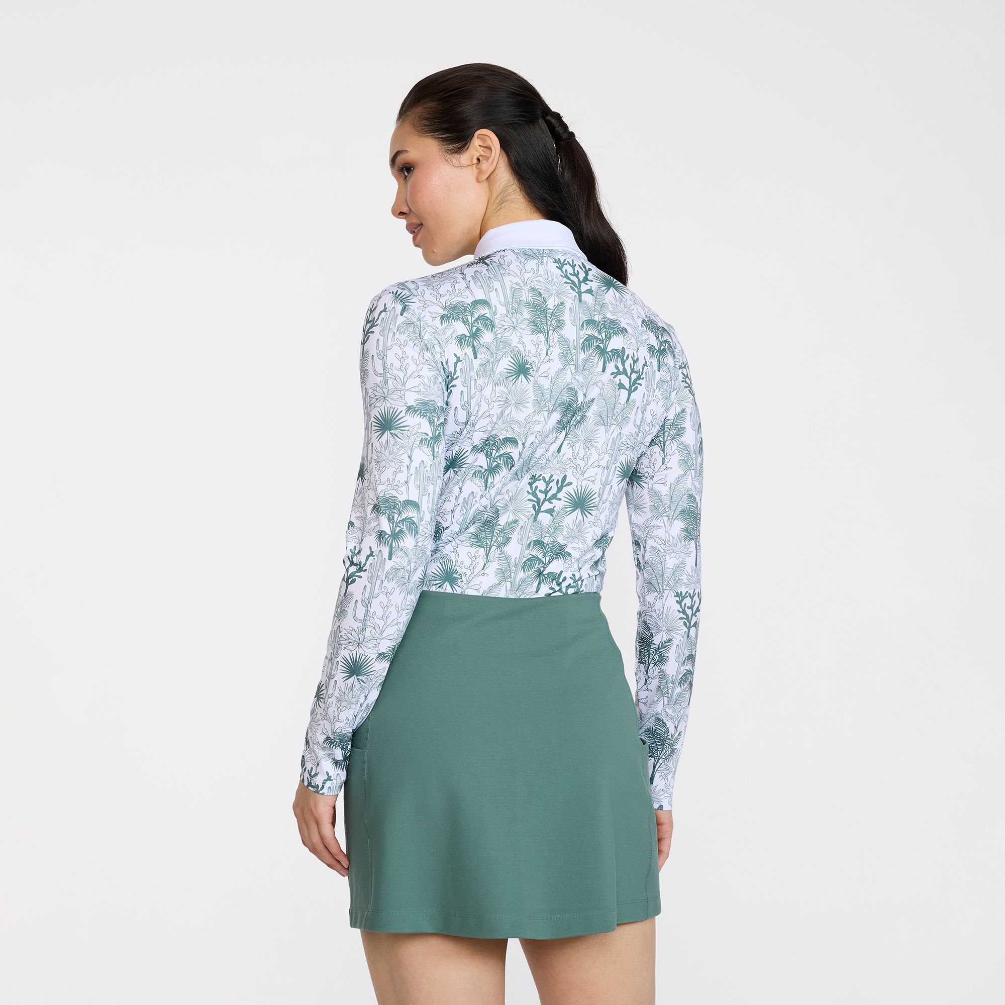 Bad Birdie Women's Long Sleeve Core Performance Golf Polo product image