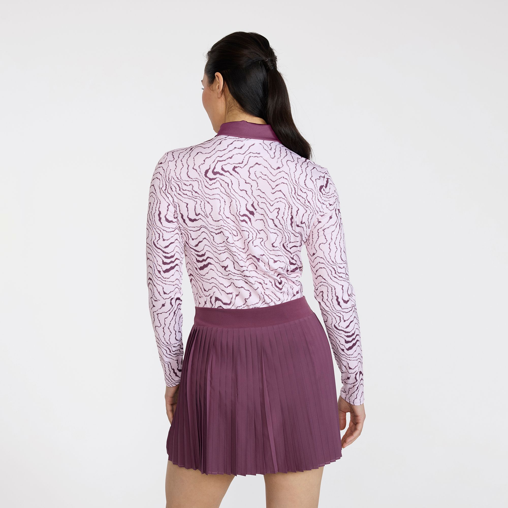 Bad Birdie Women's Long Sleeve Core Performance Golf Polo product image