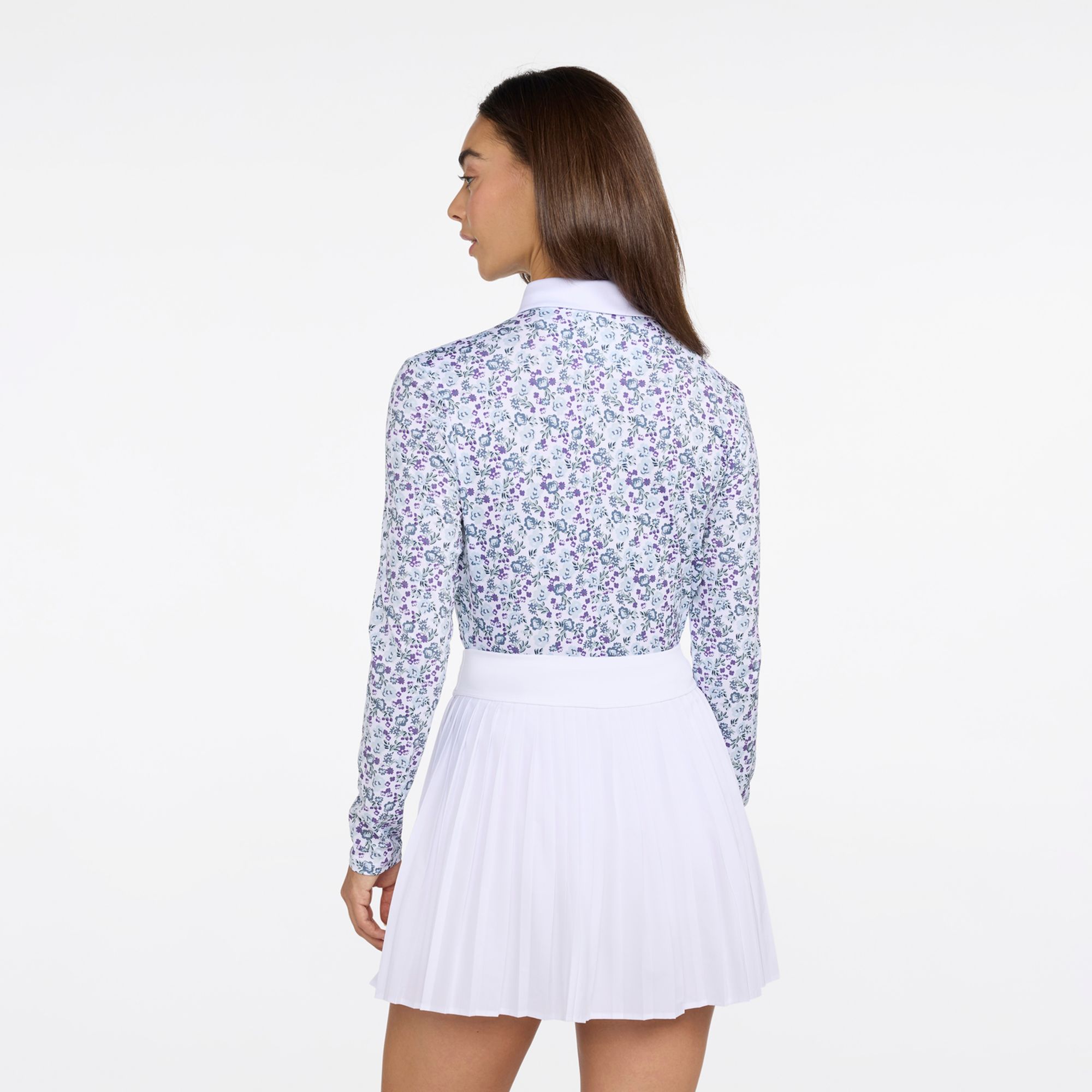 Bad Birdie Women's Long Sleeve Core Performance Golf Polo product image