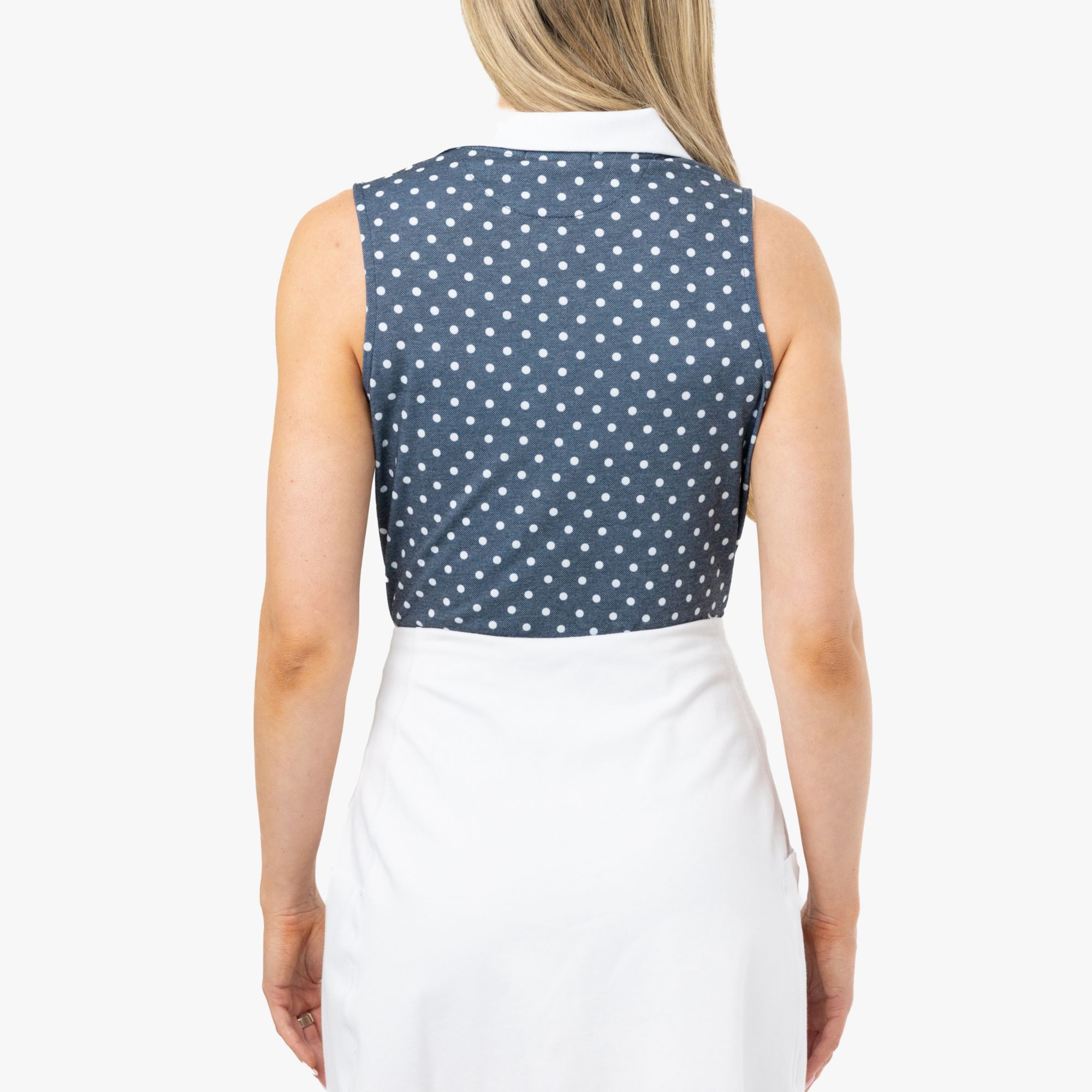 Bad Birdie Women's Sleeveless Johnny Collar Golf Polo product image