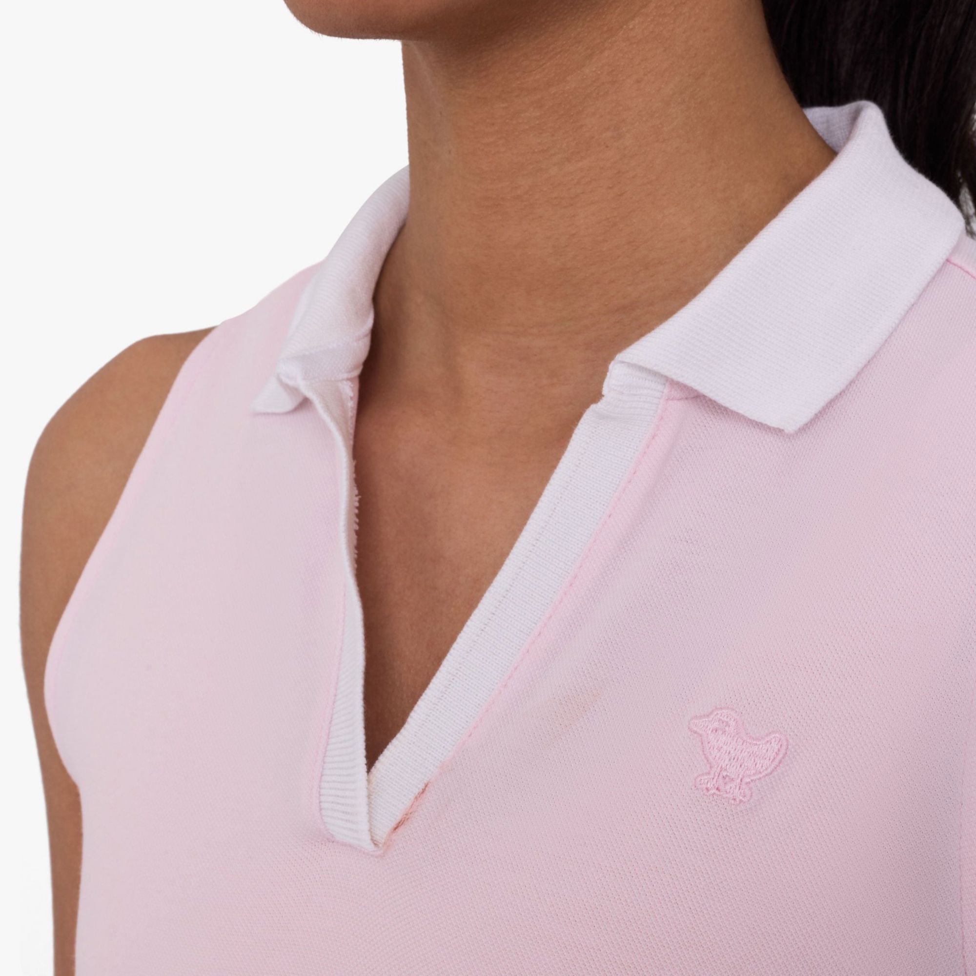 Bad Birdie Women's Sleeveless Johnny Collar Golf Polo product image