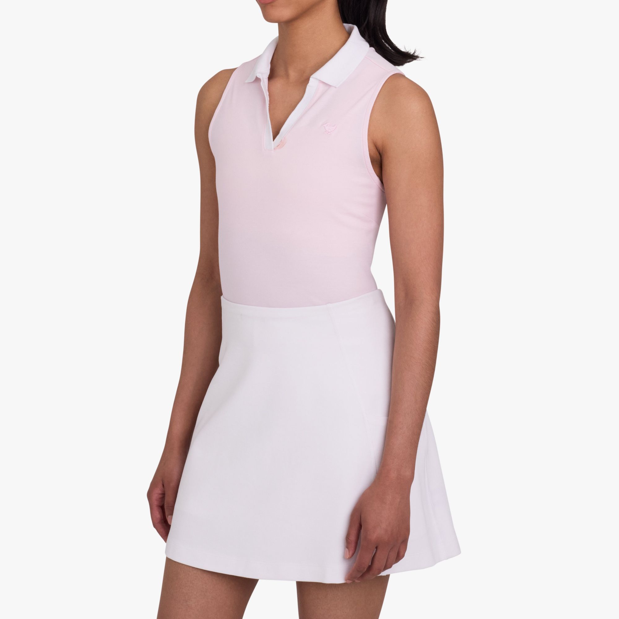 Bad Birdie Women's Sleeveless Johnny Collar Golf Polo product image