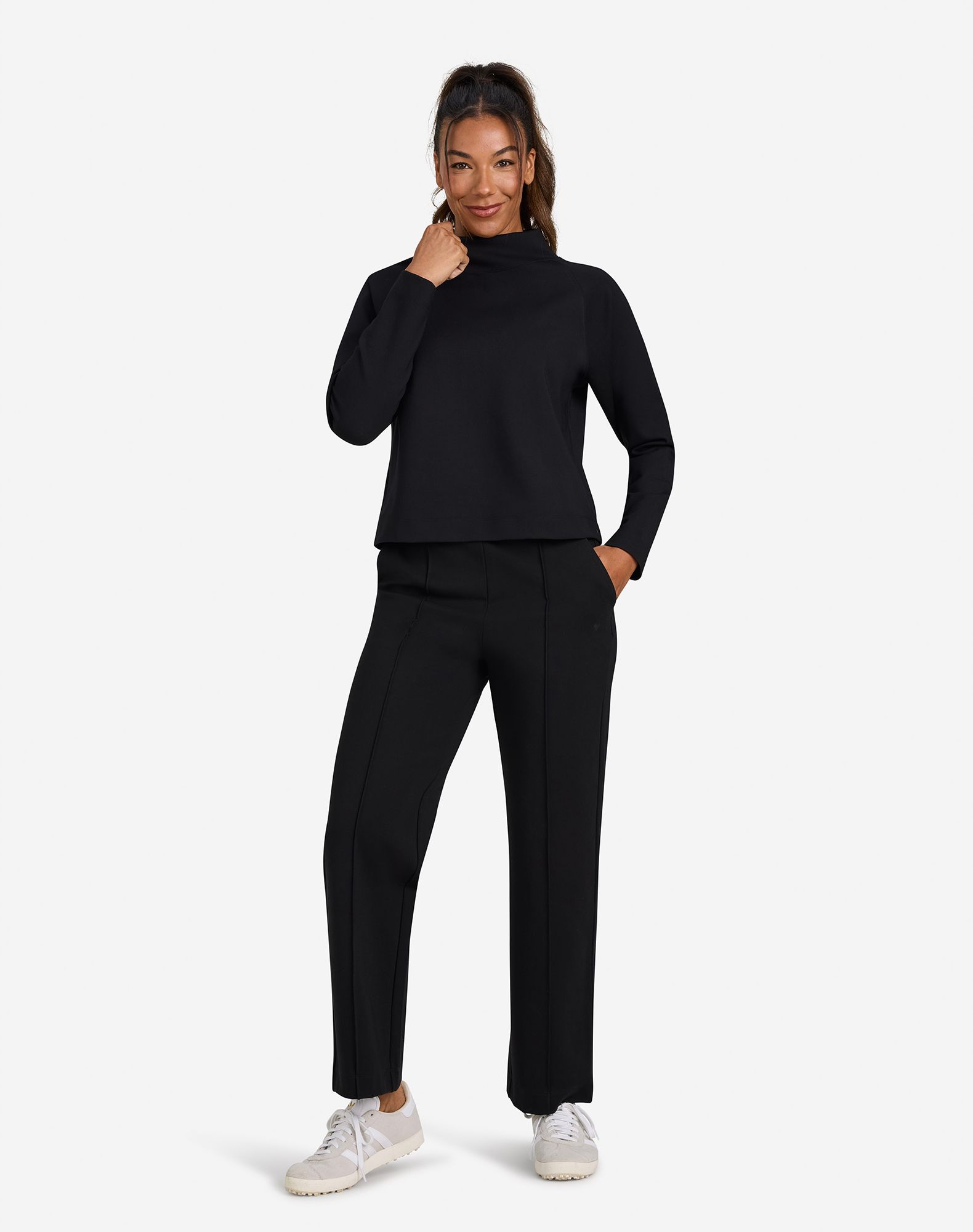 Bad Birdie Women's Tour Mock Neck Shirt product image