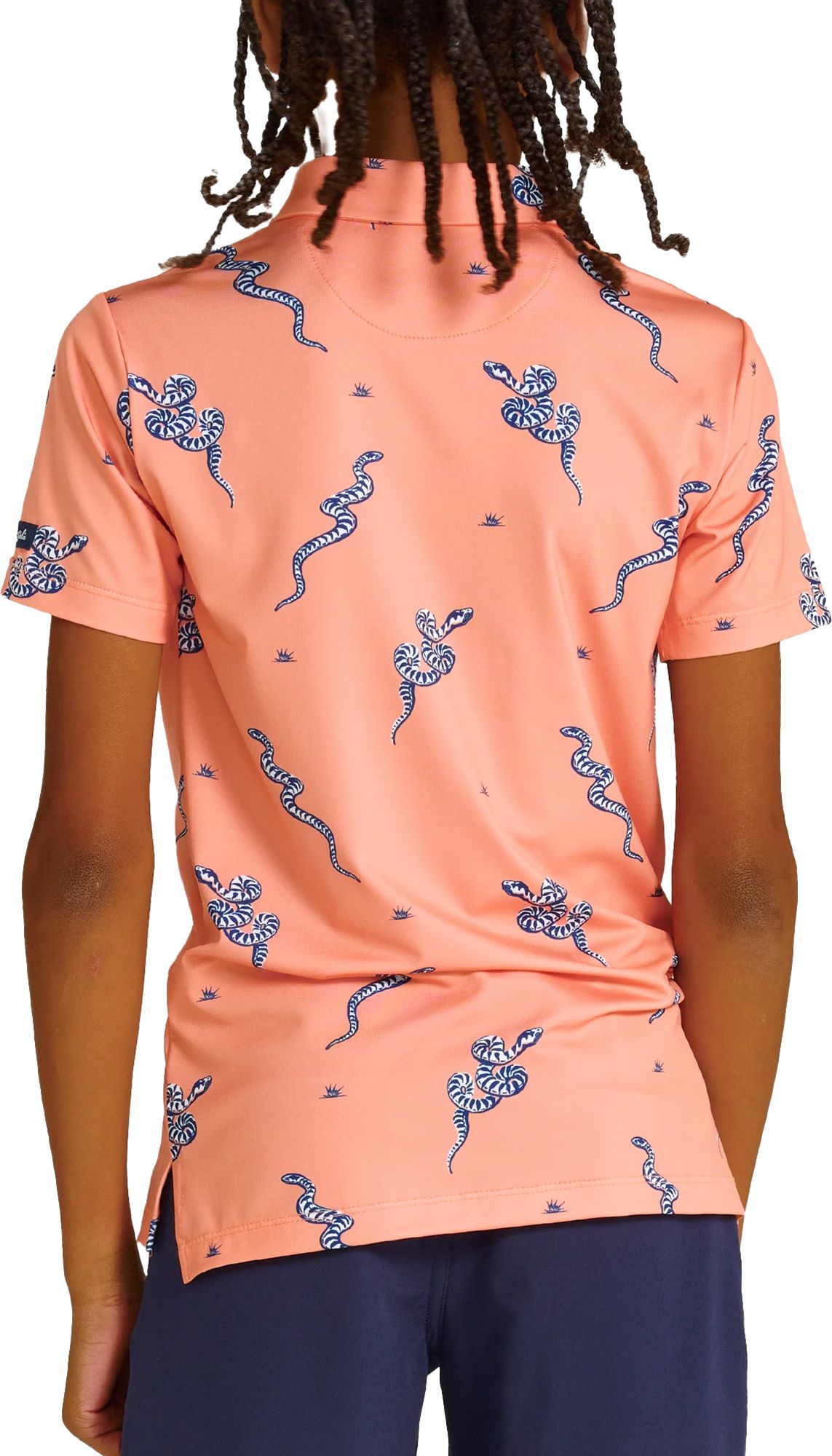 Bad Birdie Youth Short Sleeve Printed Golf Polo product image