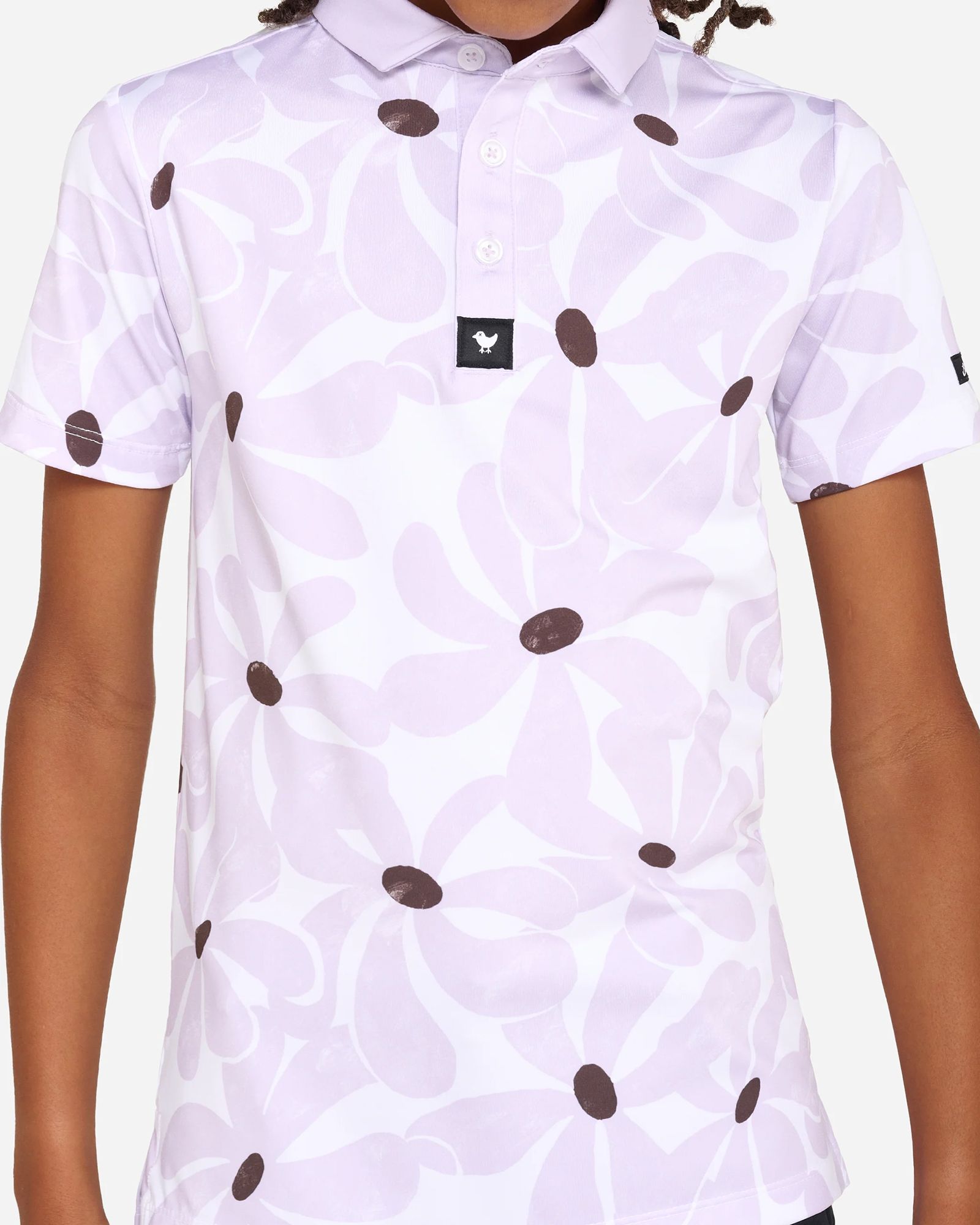 Bad Birdie Youth Short Sleeve Printed Golf Polo product image