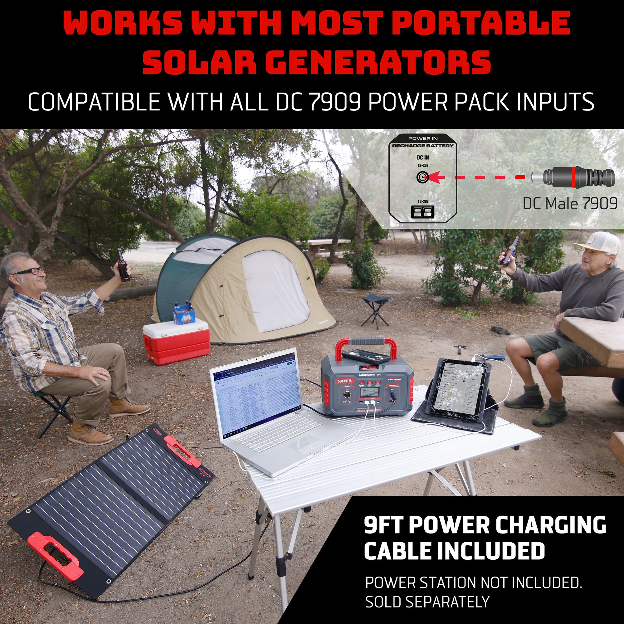 GoSports Backcountry 60 Solar Power Panel product image