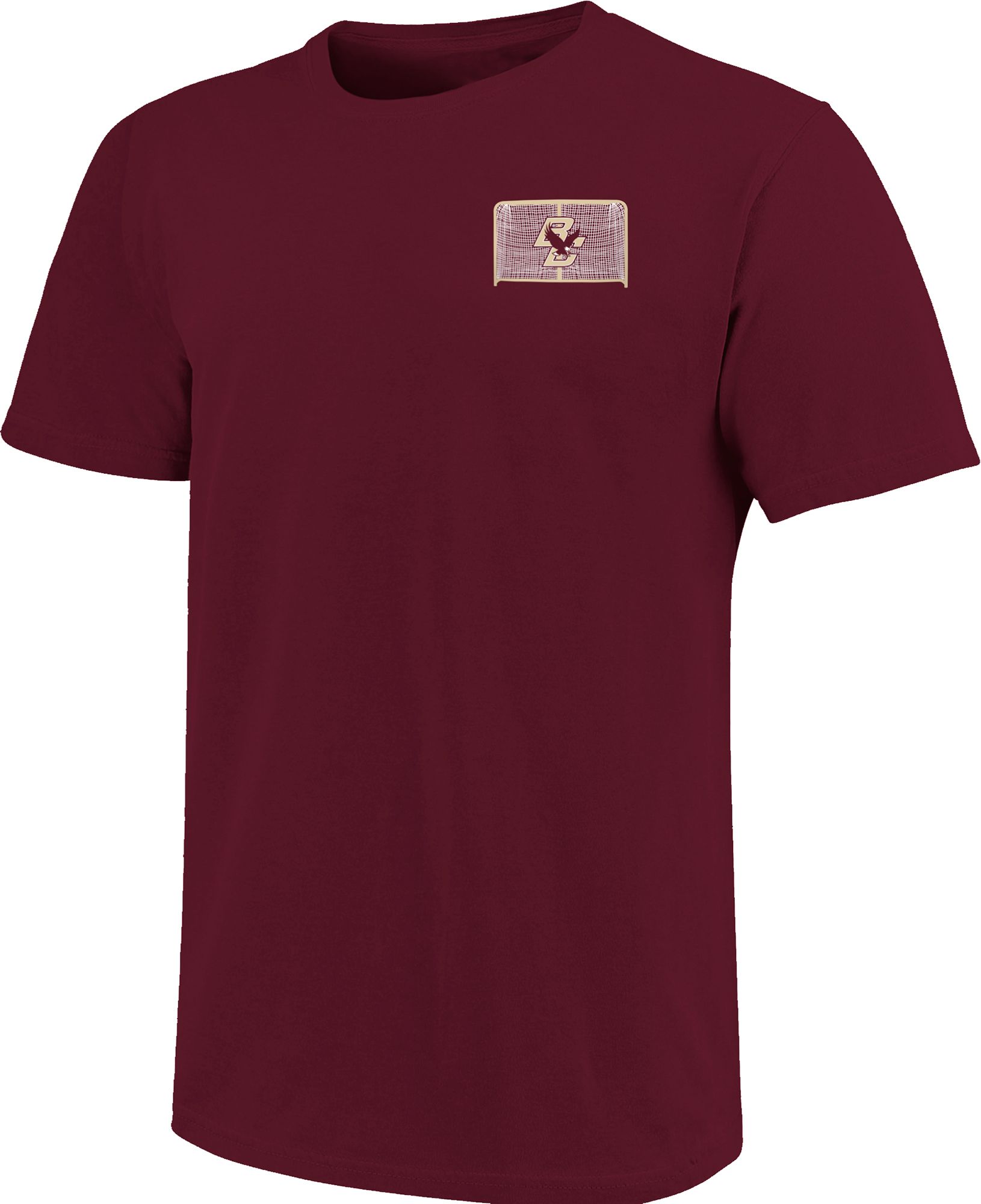 Image One Men's Boston College Eagles Maroon Vintage Hockey T-Shirt product image