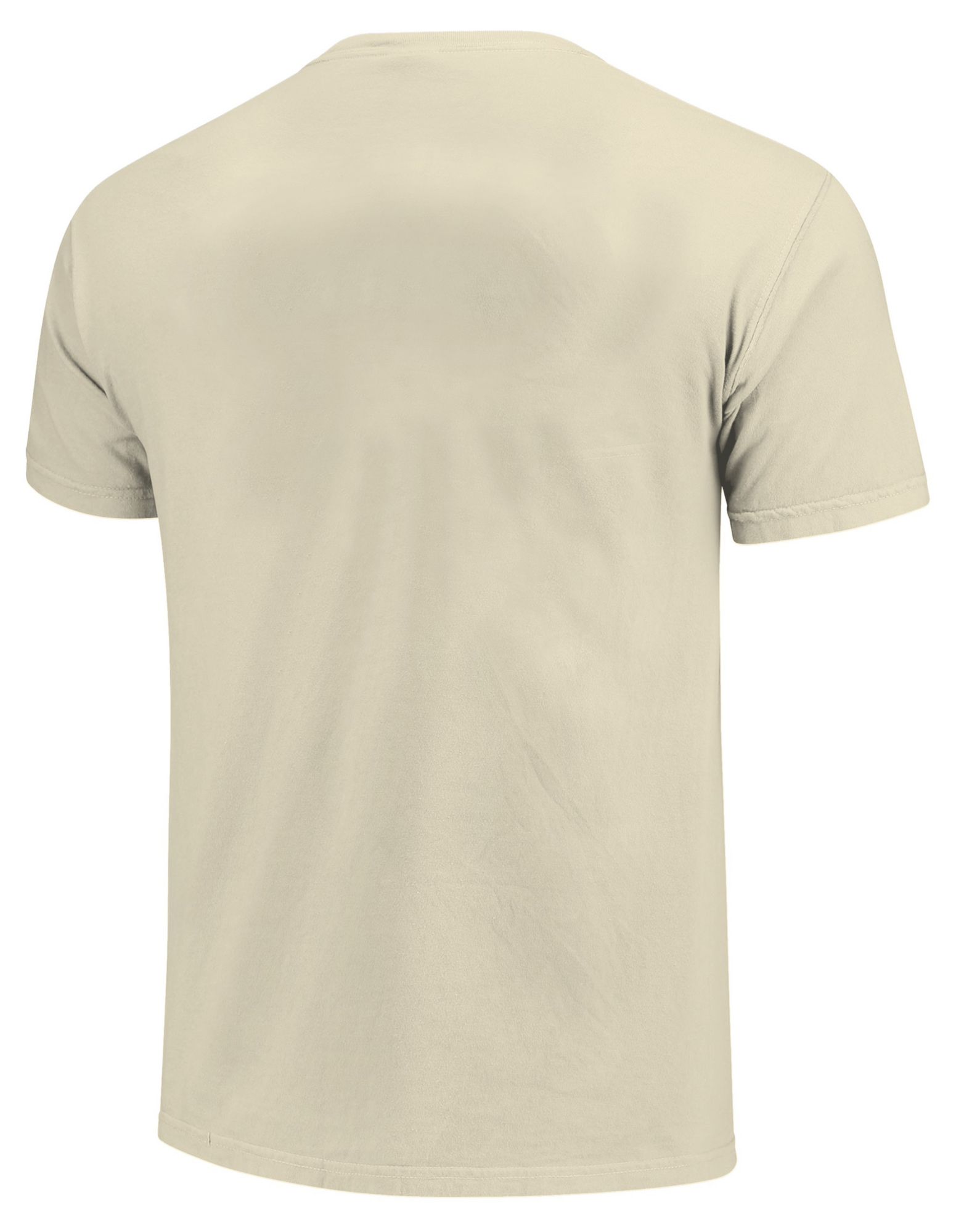 Image One Men's Boston College Eagles Ivory Triple Stripe Overlay T-Shirt product image