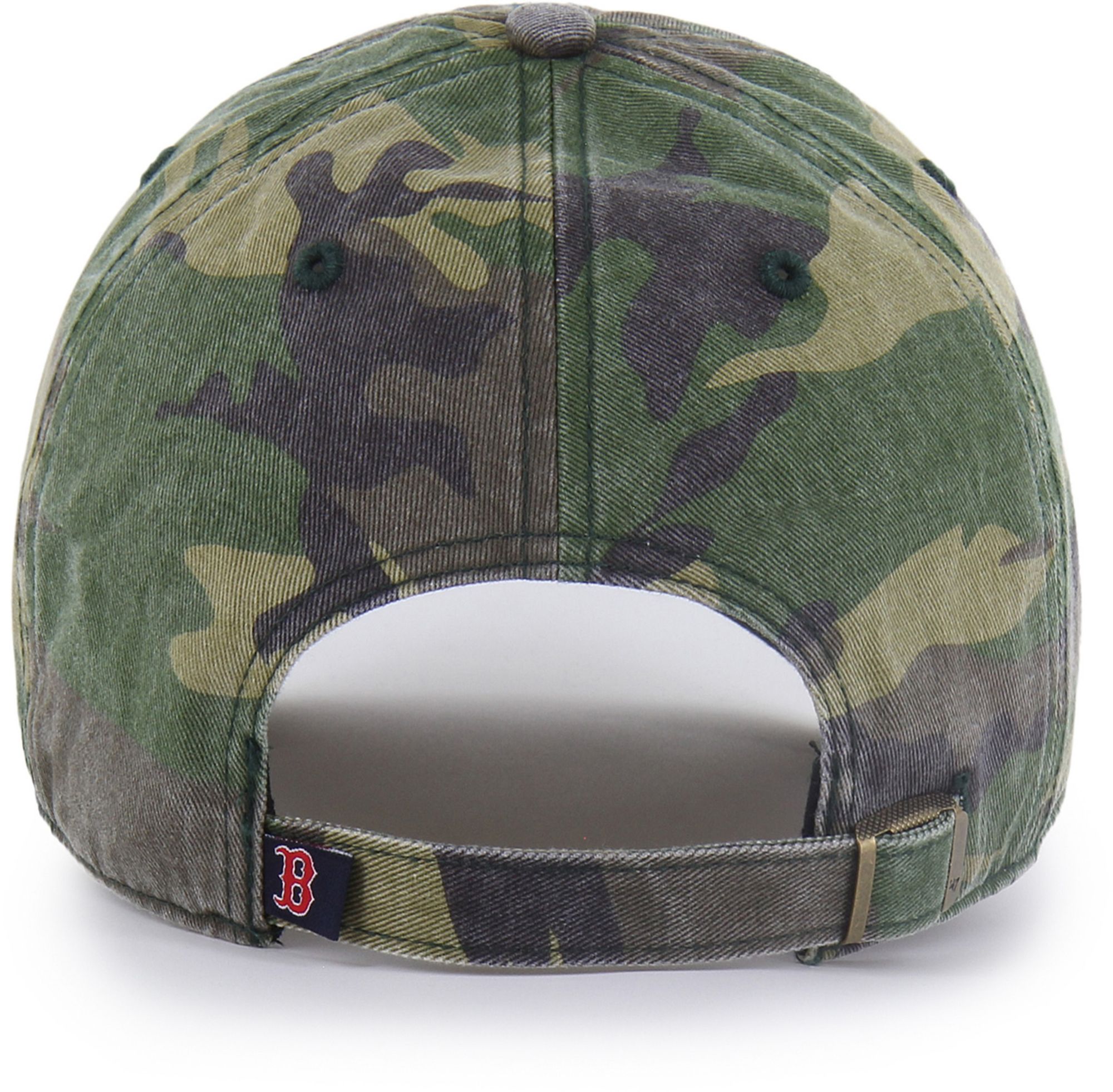 '47 Adult Boston Red Sox Camo Clean Up Adjustable Hat product image