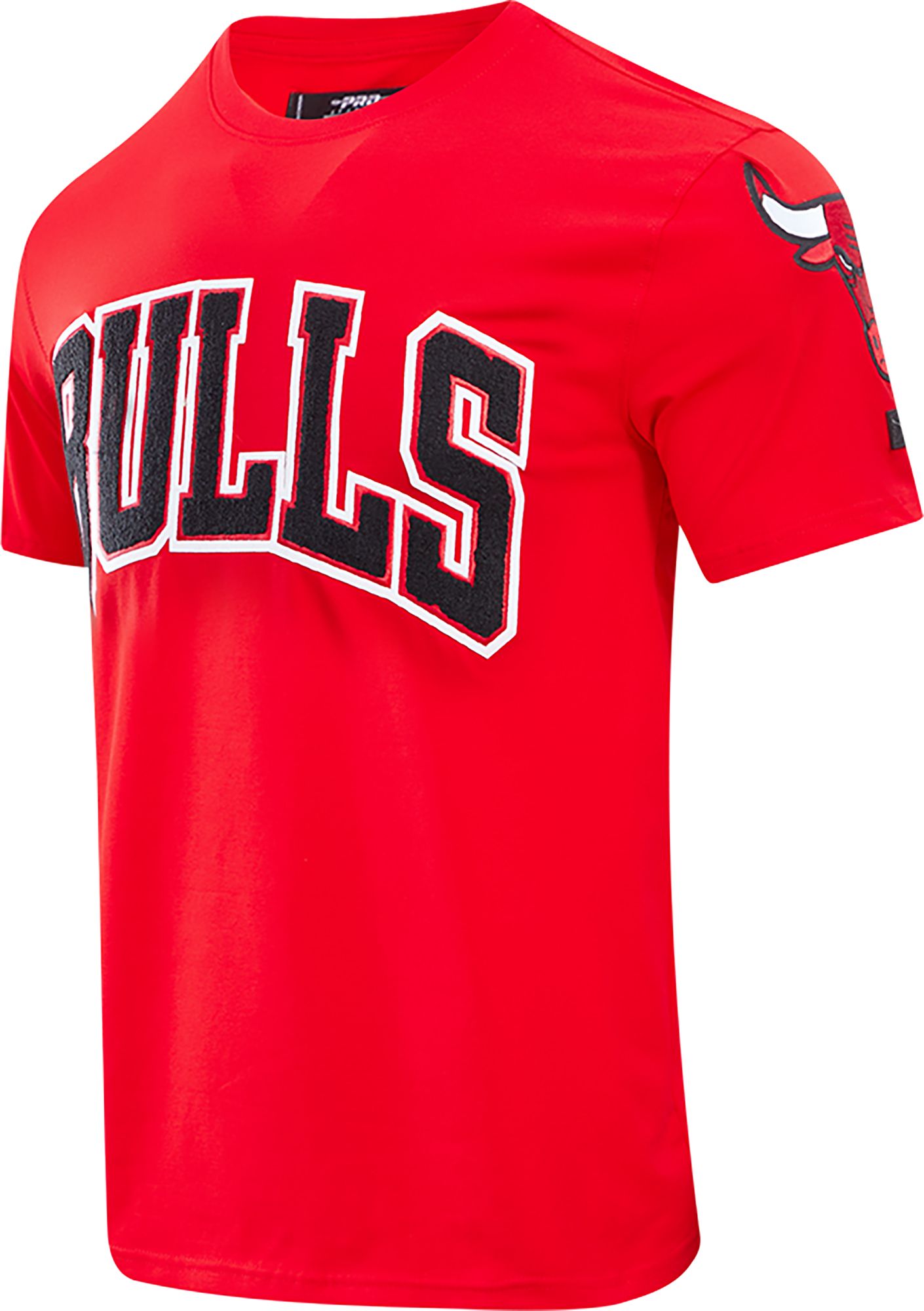 Pro Standard Men's Chicago Bulls Red Chenille T-Shirt product image