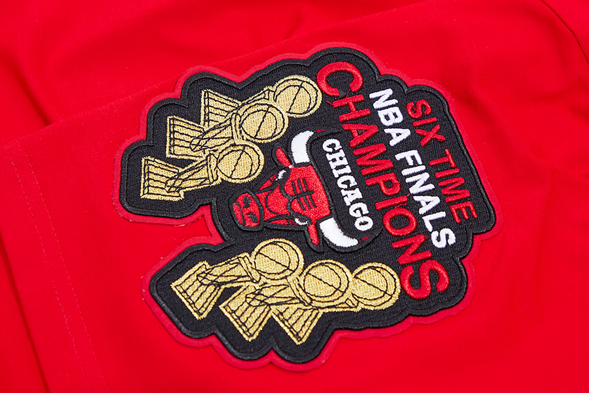 Pro Standard Men's Chicago Bulls Red Chenille T-Shirt product image