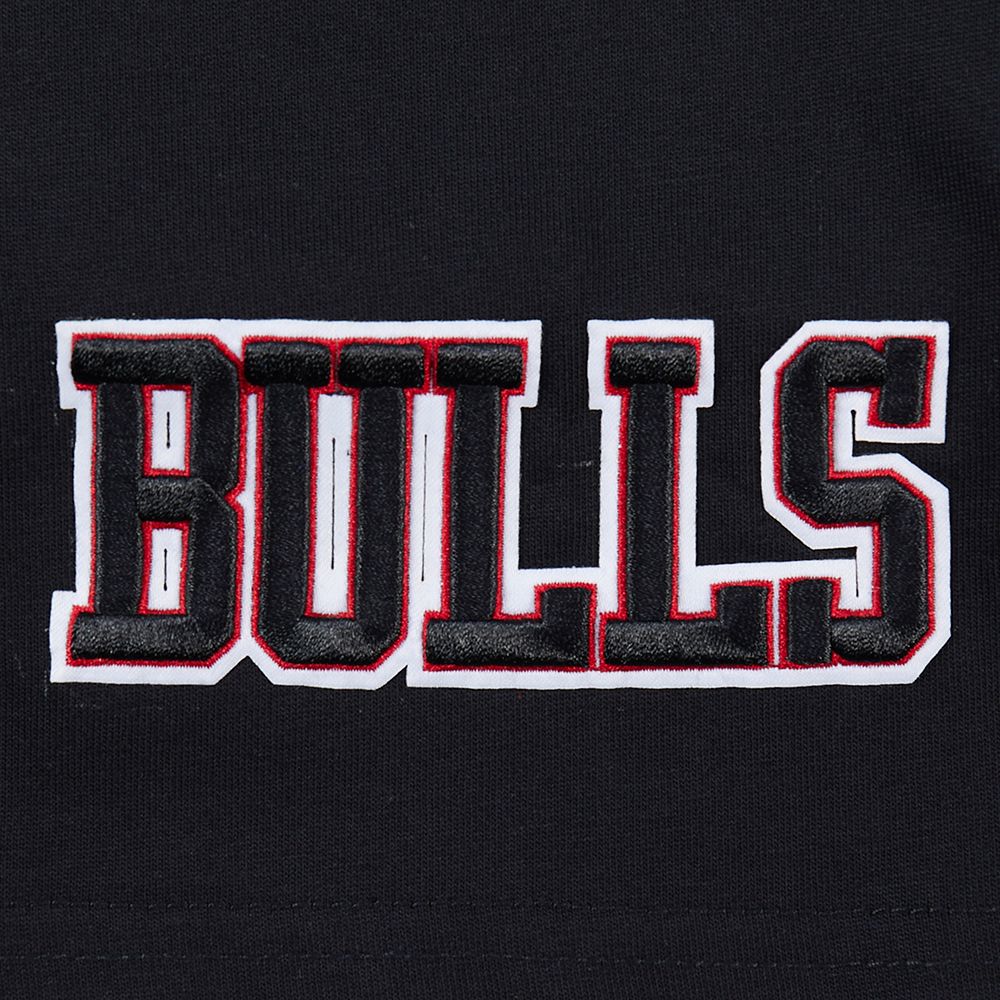 Pro Standard Men's Chicago Bulls Black Wingspan Drop Shoulder Short Sleeve T-Shirt product image