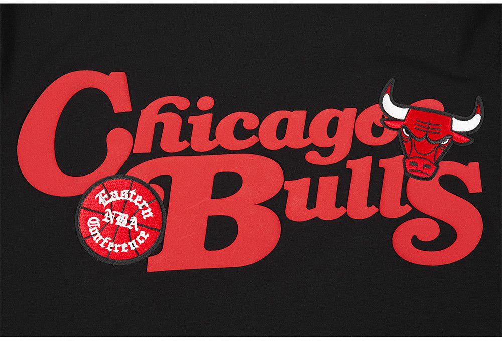 Pro Standard Men's Chicago Bulls Black Souvenir Short Sleeve T-Shirt product image