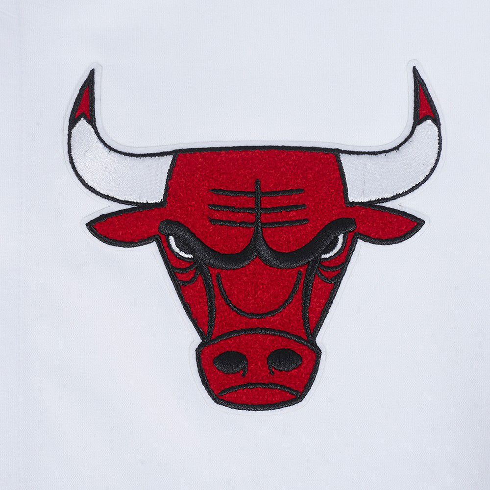 Pro Standard Men's Chicago Bulls White Souvenir Warm Up Jacket product image