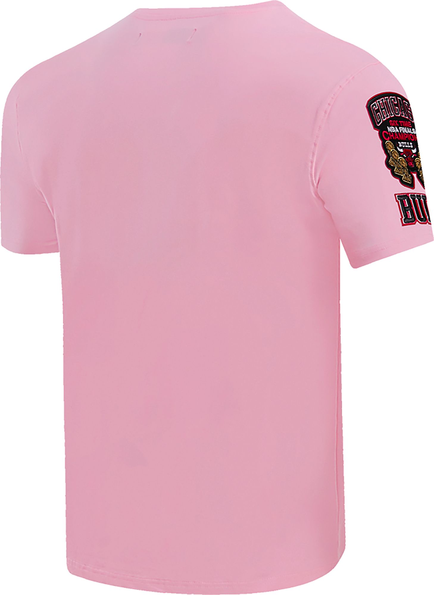 Pro Standard Men's Chicago Bulls Pink Logo Pro Team T-Shirt product image