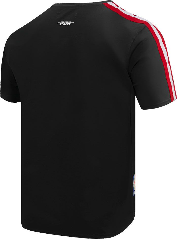 Pro Standard Adult Chicago Bulls Black Retro Striped T-Shirt product image