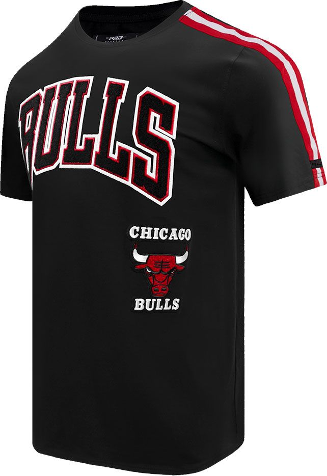Pro Standard Adult Chicago Bulls Black Retro Striped T-Shirt product image