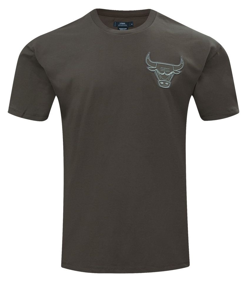 Pro Standard Men's Chicago Bulls Taupe Neutral Drop Shoulder Short Sleeve T-Shirt product image