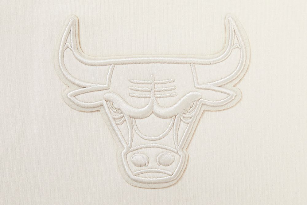 Pro Standard Men's Chicago Bulls Off White Neutral Drop Shoulder Short Sleeve T-Shirt product image