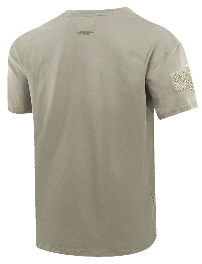 Pro Standard Men's Chicago Bulls Taupe Neutral Drop Shoulder Short Sleeve T-Shirt product image