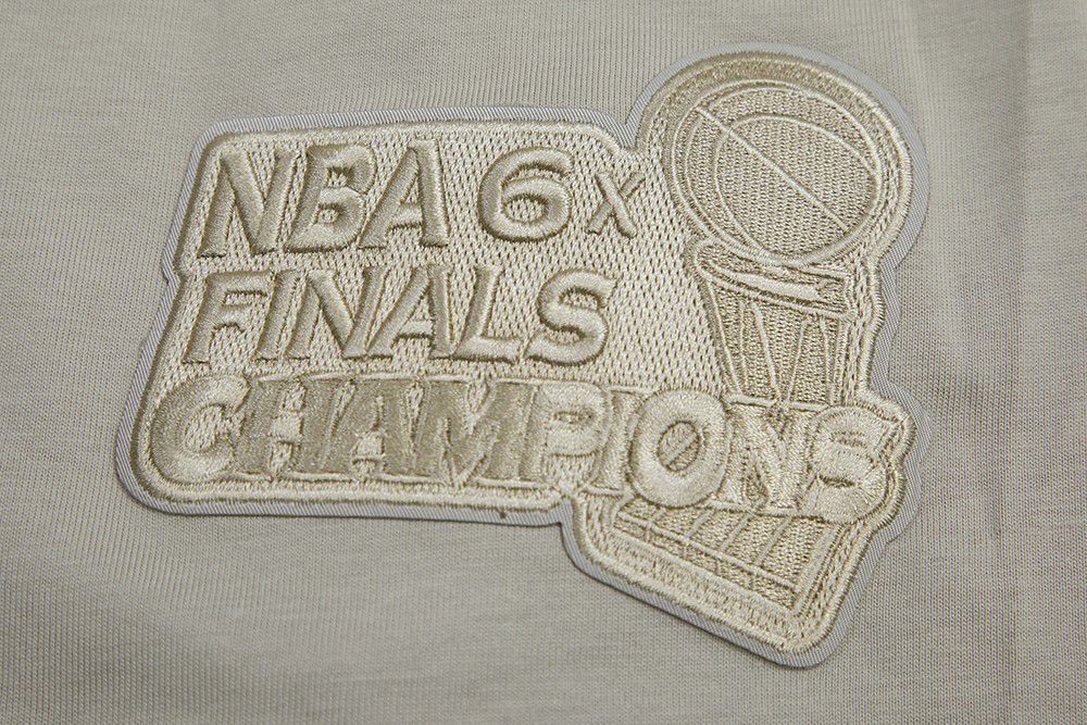 Pro Standard Men's Chicago Bulls Taupe Neutral Drop Shoulder Short Sleeve T-Shirt product image